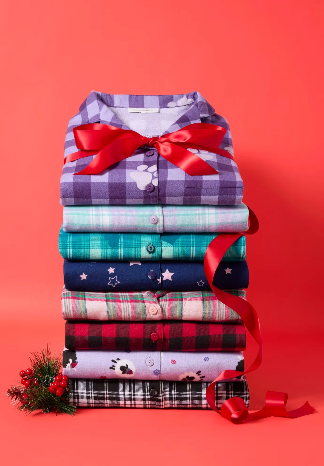 Classic Flannel Pajama Set 8 Classic Flannel Pajama Set