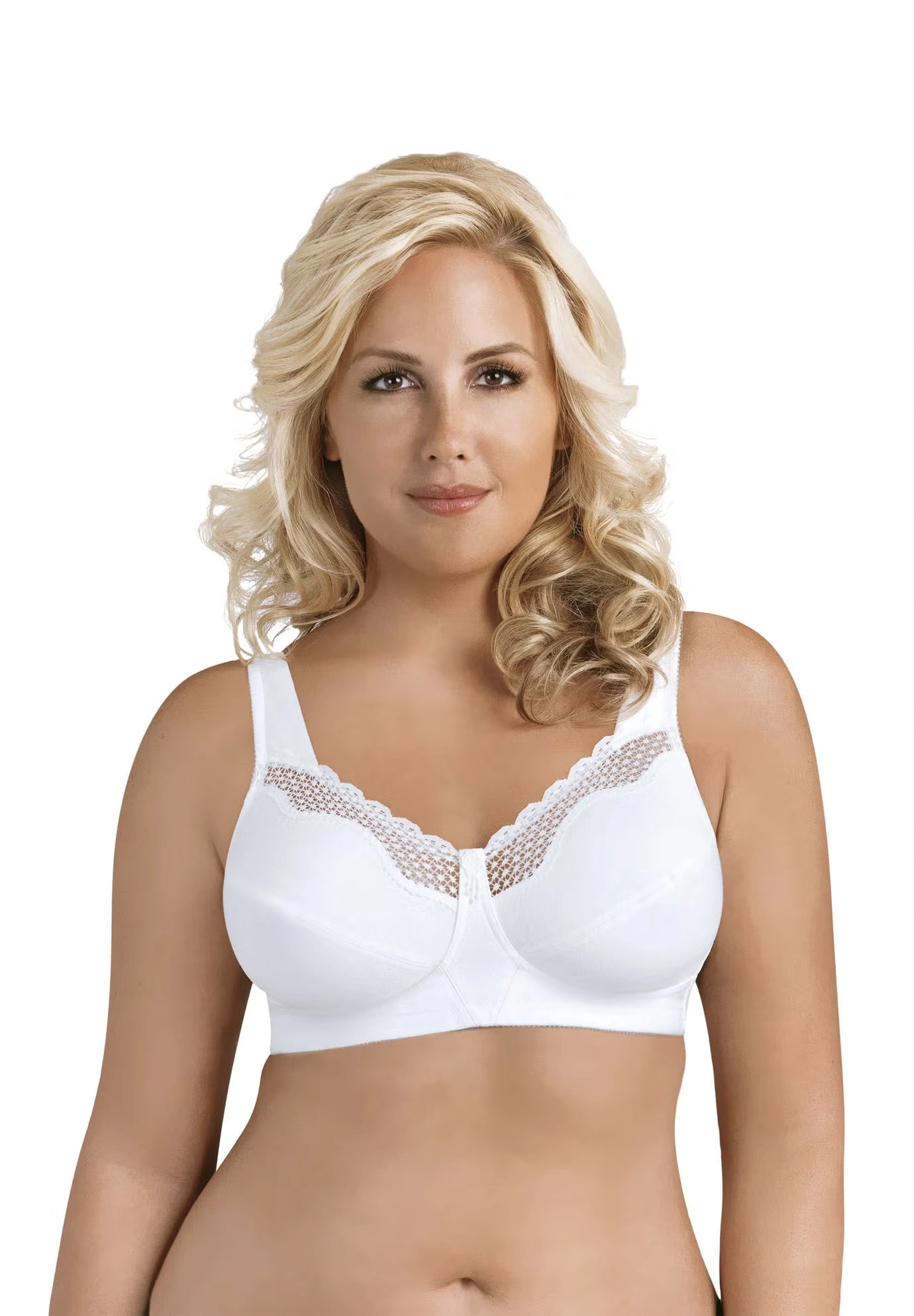 Fully® Cotton Soft Cup Lace Bra