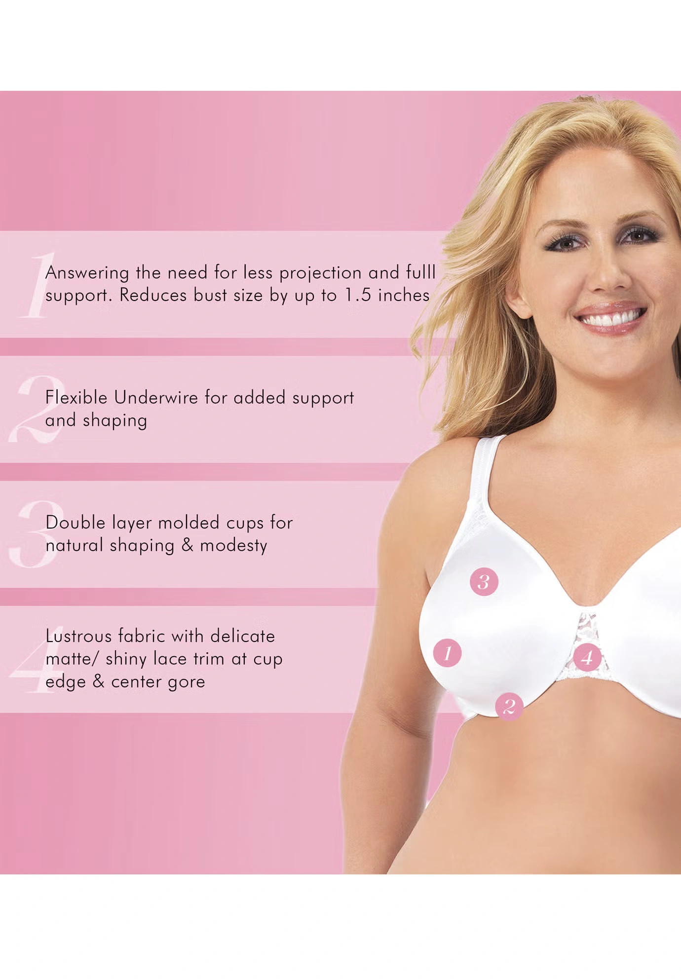 Fully Minimizer Underwire Bra 4 Fully Minimizer Underwire Bra