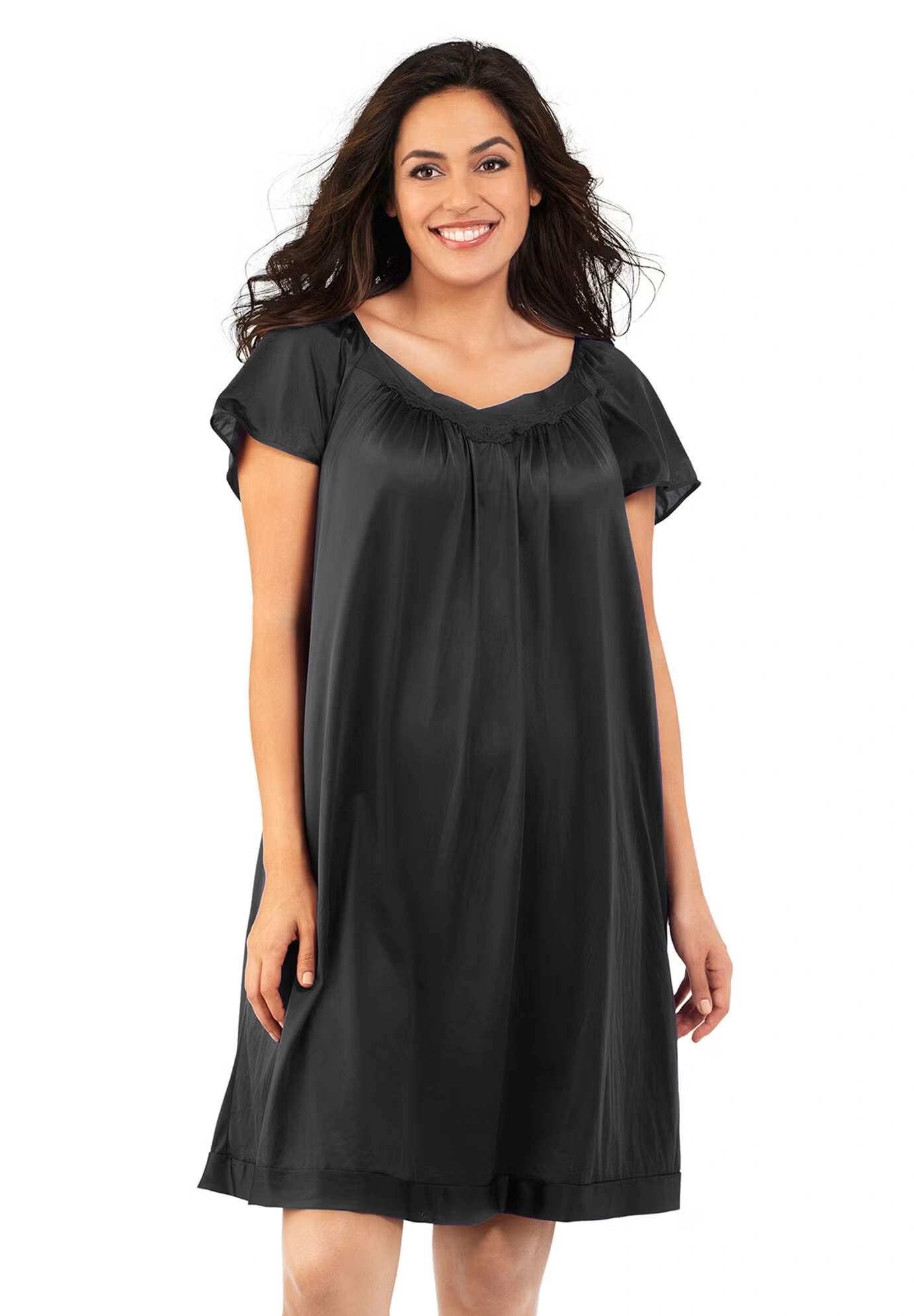 Exquisite Form® Flutter Sleeve Sleep Gown