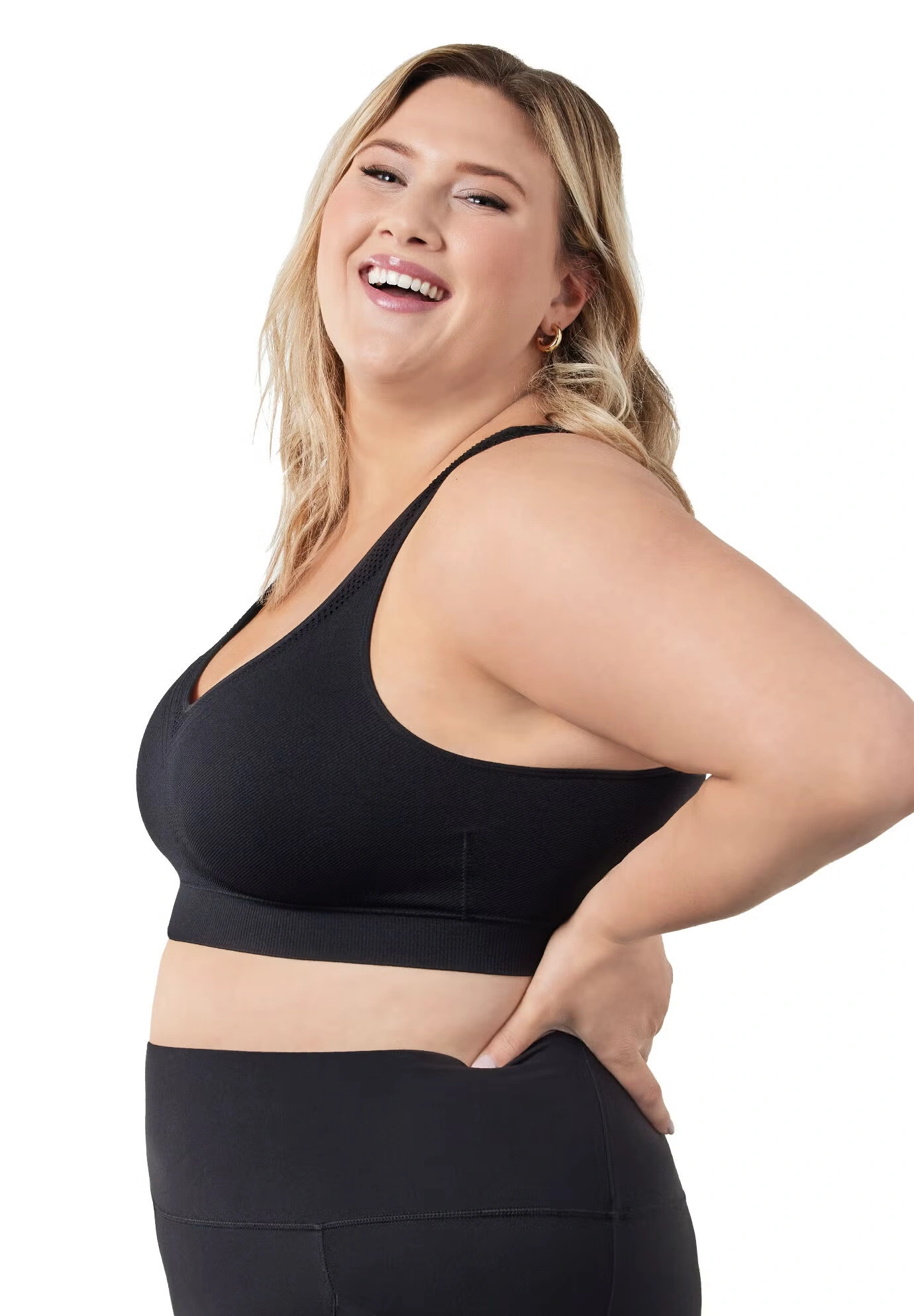 The Lea Cooling Low-Impact Racerback Sports Bra