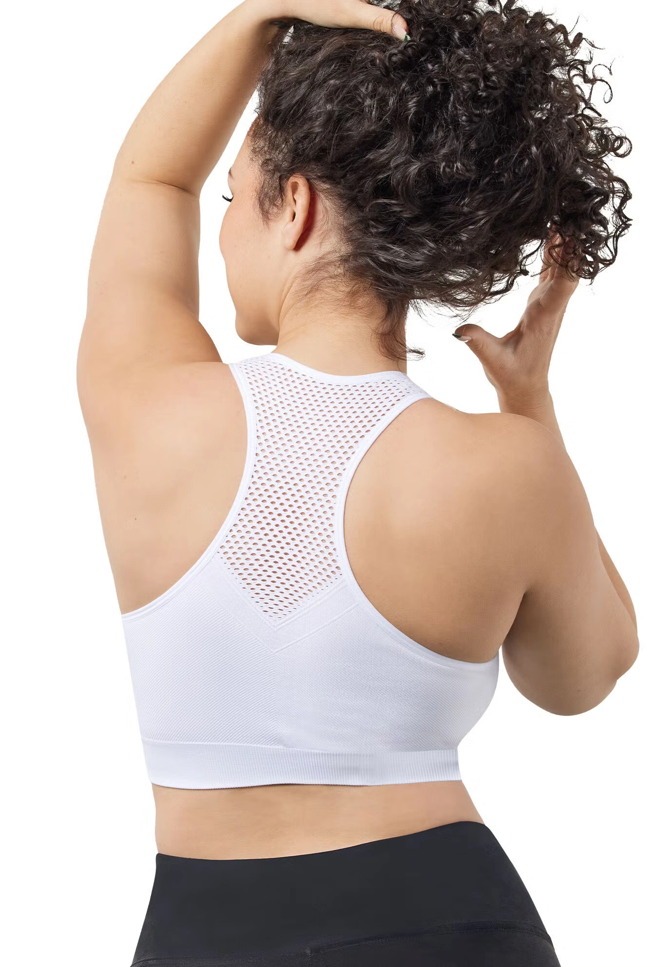 The Lea Cooling Low-Impact Racerback Sports Bra