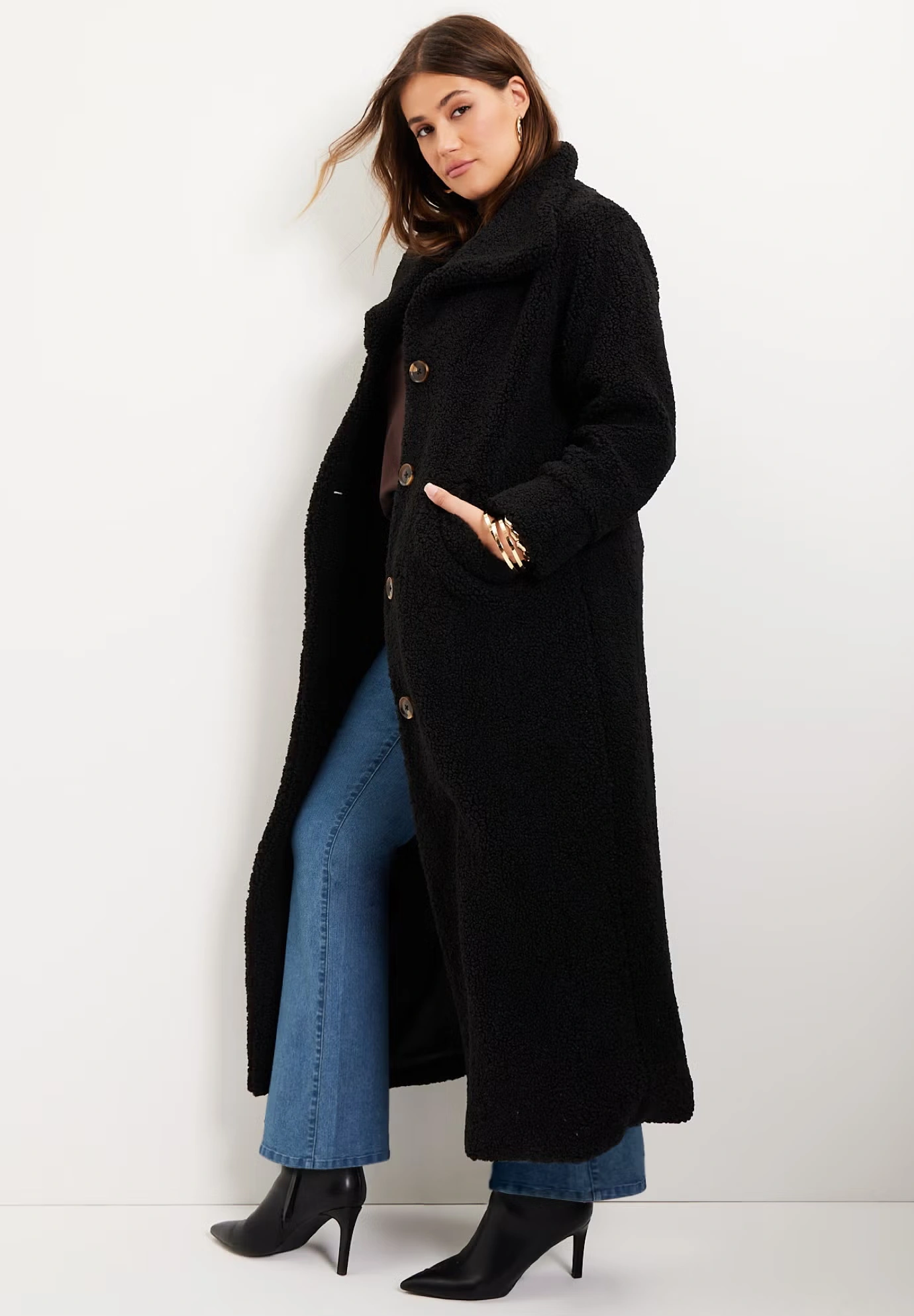 Maxi Teddy Fleece Coat 5 Maxi Teddy Fleece Coat
