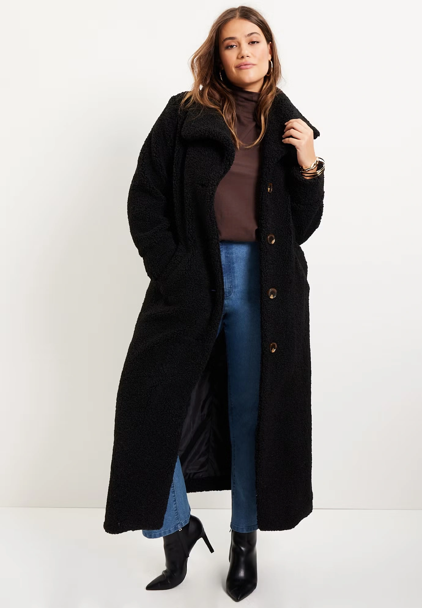 Maxi Teddy Fleece Coat 7 Maxi Teddy Fleece Coat