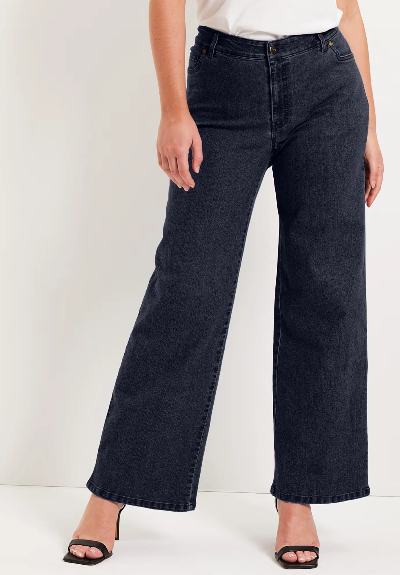 June Fit Wide-Leg Jeans
