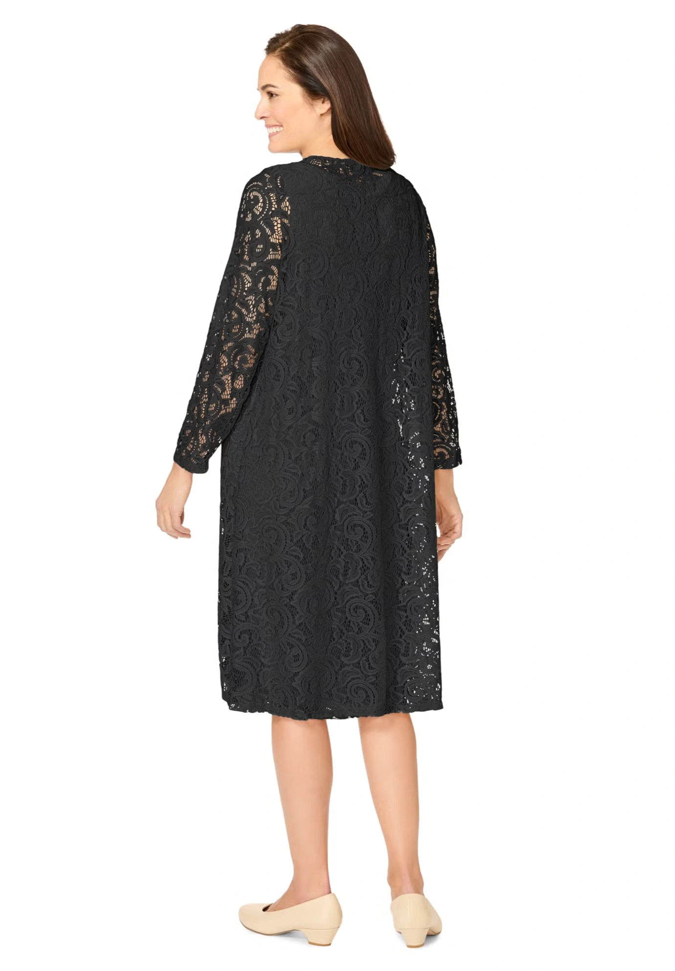2 piece Lace Jacket Dress