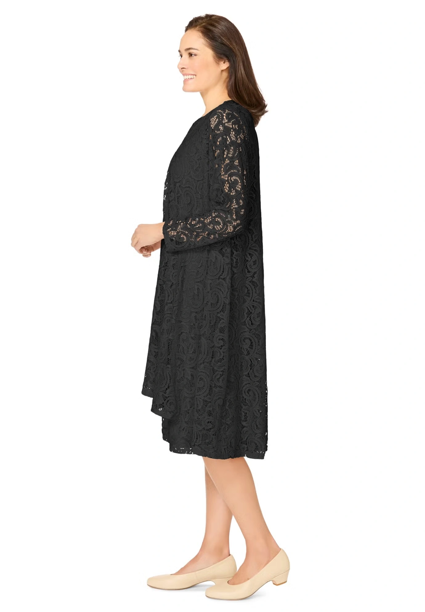 2 piece Lace Jacket Dress 3 2 piece Lace Jacket Dress