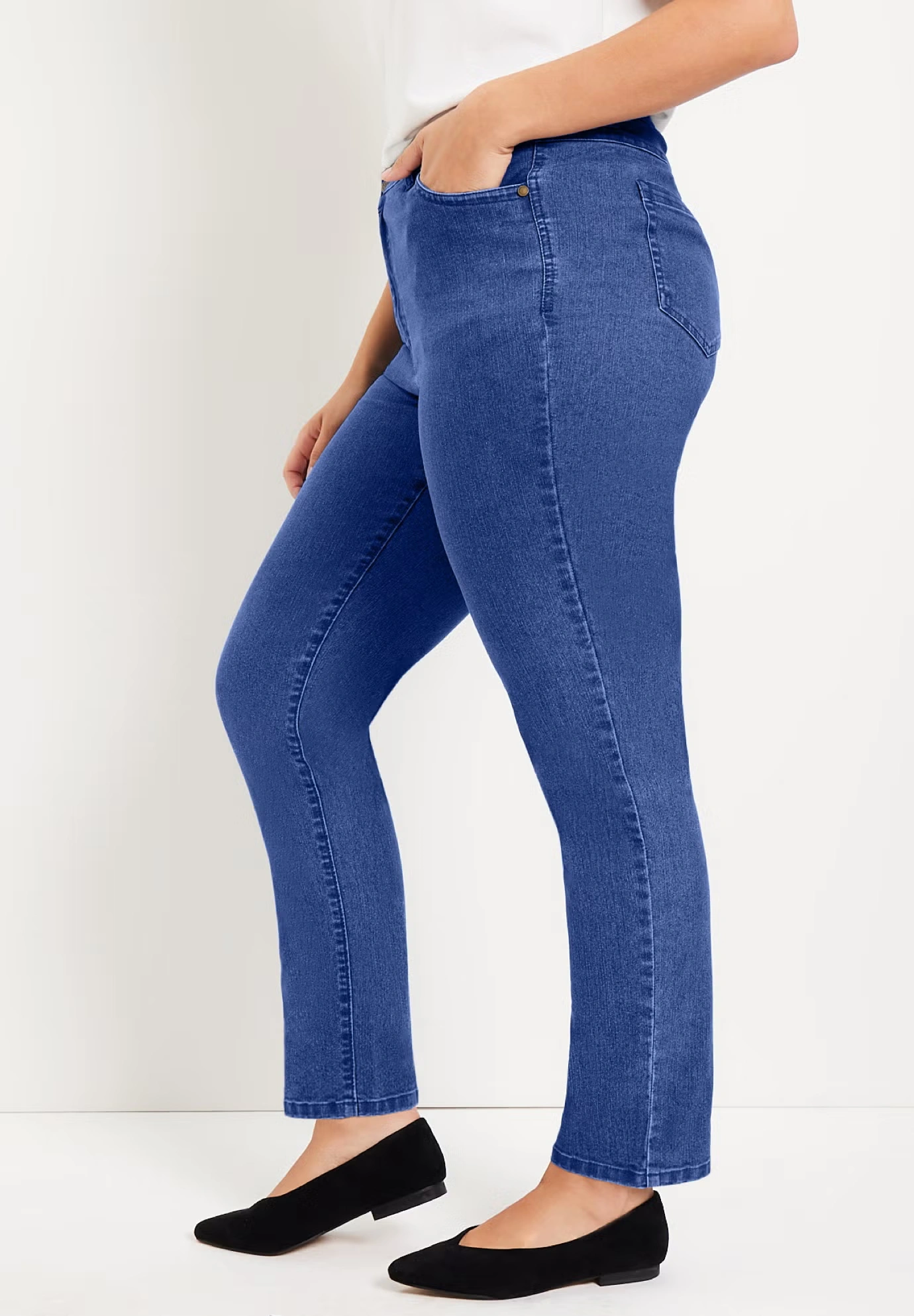Curvie Fit Straight-Leg Jeans 3 Curvie Fit Straight-Leg Jeans