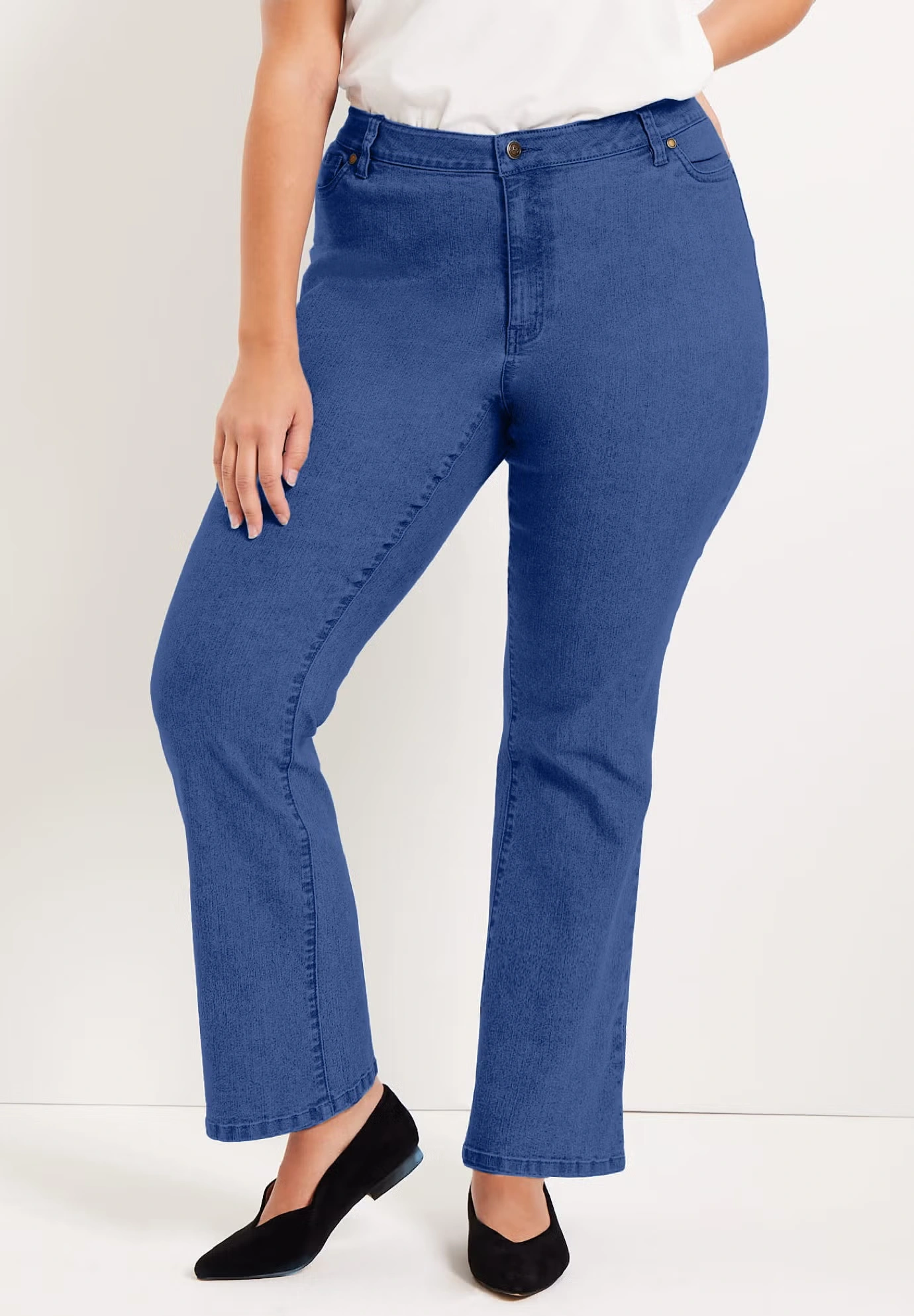Curvie Fit Bootcut Jeans