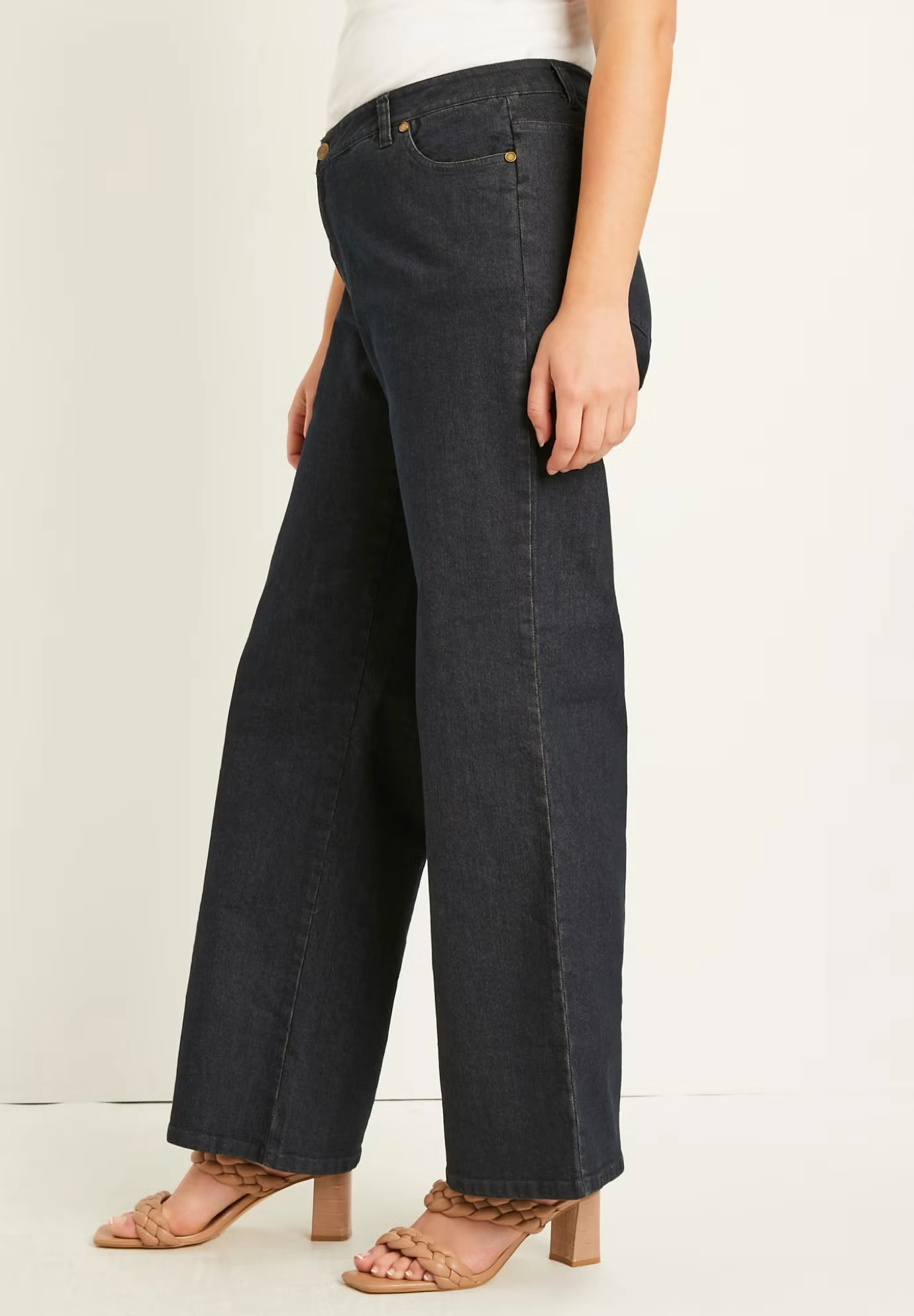 Curvie Fit Wide-Leg Jeans 3 Curvie Fit Wide-Leg Jeans