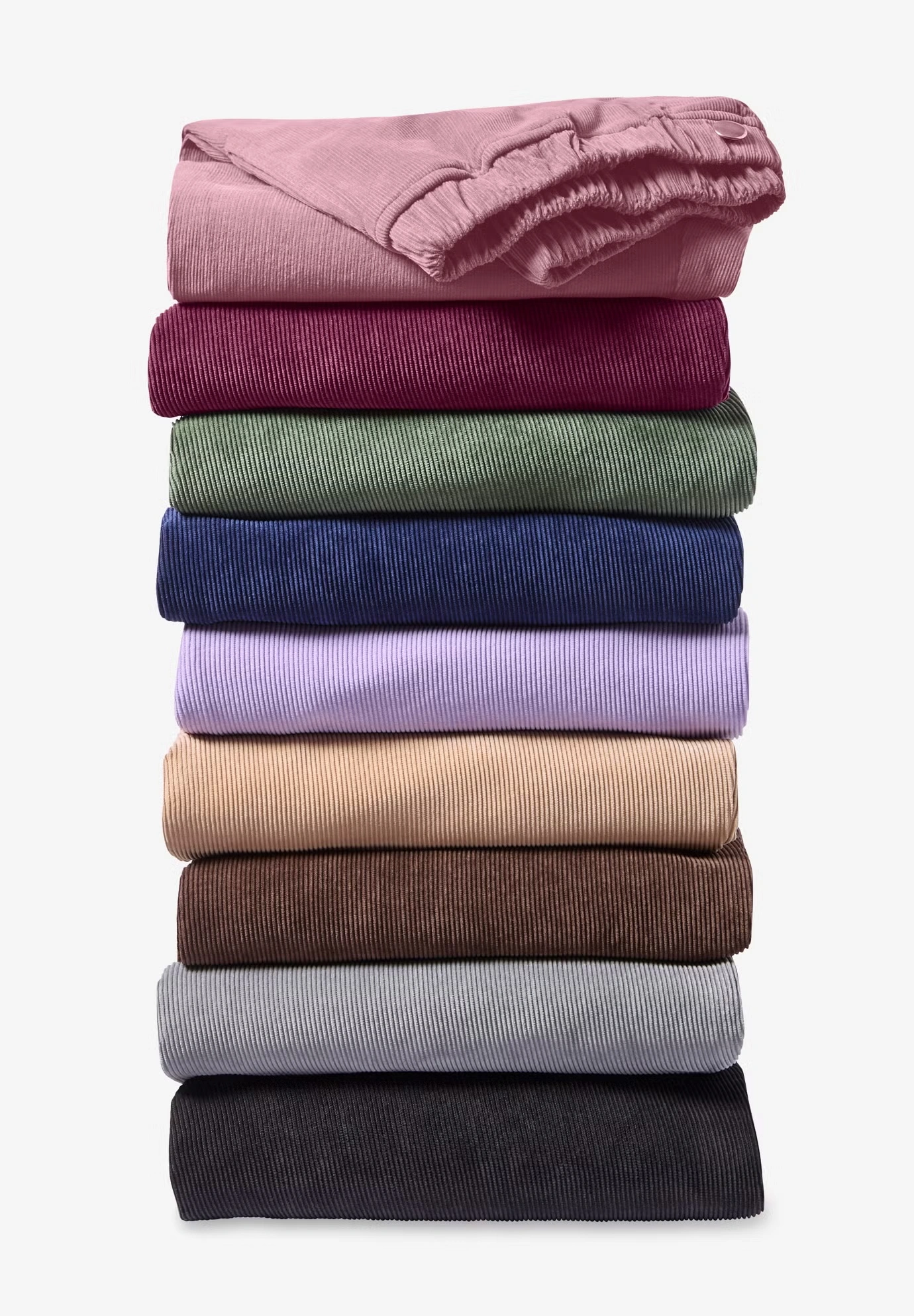 7-Day Corduroy Straight-Leg Pant