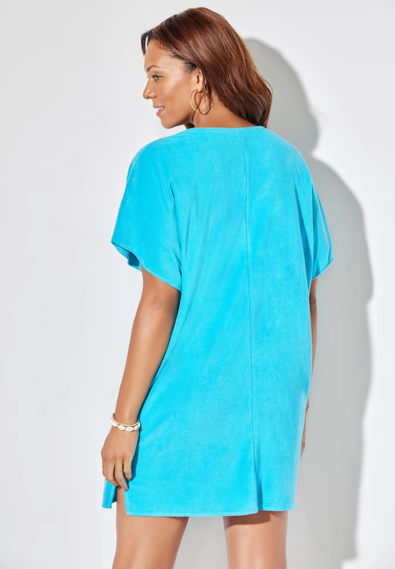 French Terry Lightweight Cover Up Tunic