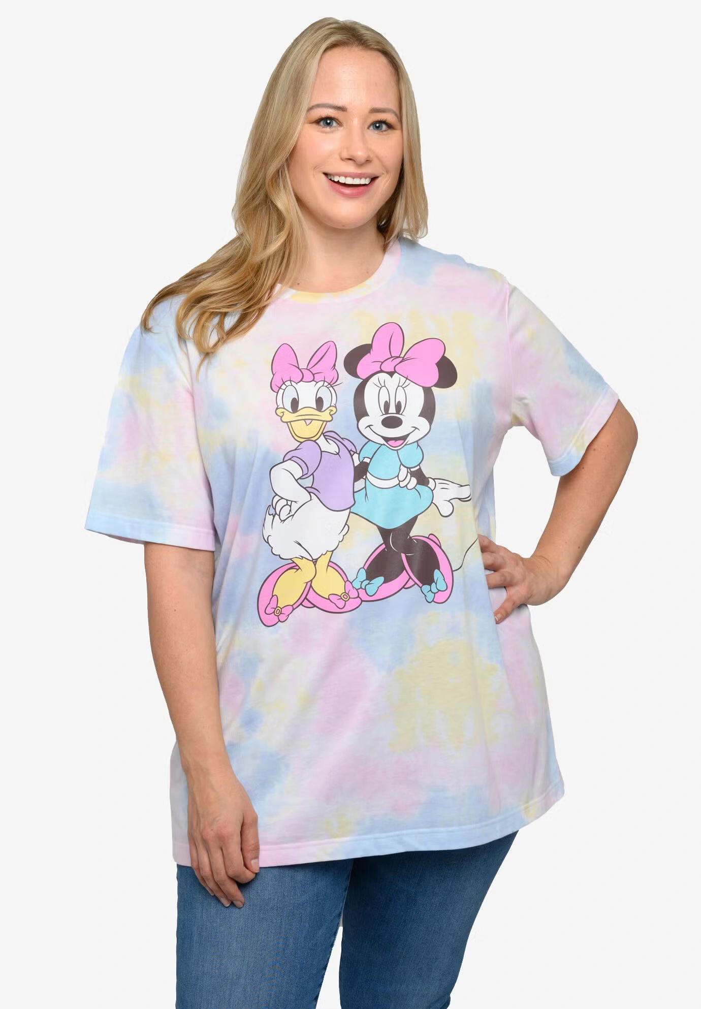 Disney Minnie Mouse & Daisy Duck Pastel T-Shirt T-Shirt
