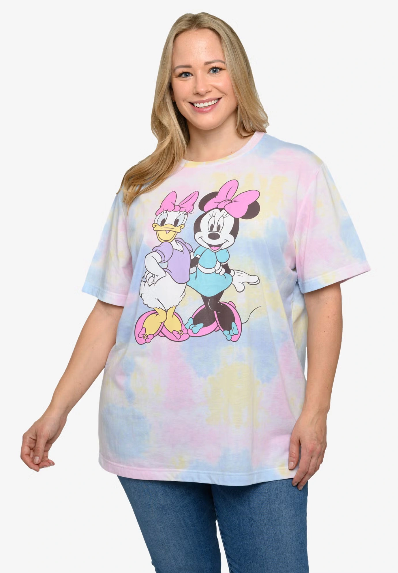 Disney Minnie Mouse & Daisy Duck Pastel T-Shirt T-Shirt 3 Disney Minnie Mouse & Daisy Duck Pastel T-Shirt T-Shirt