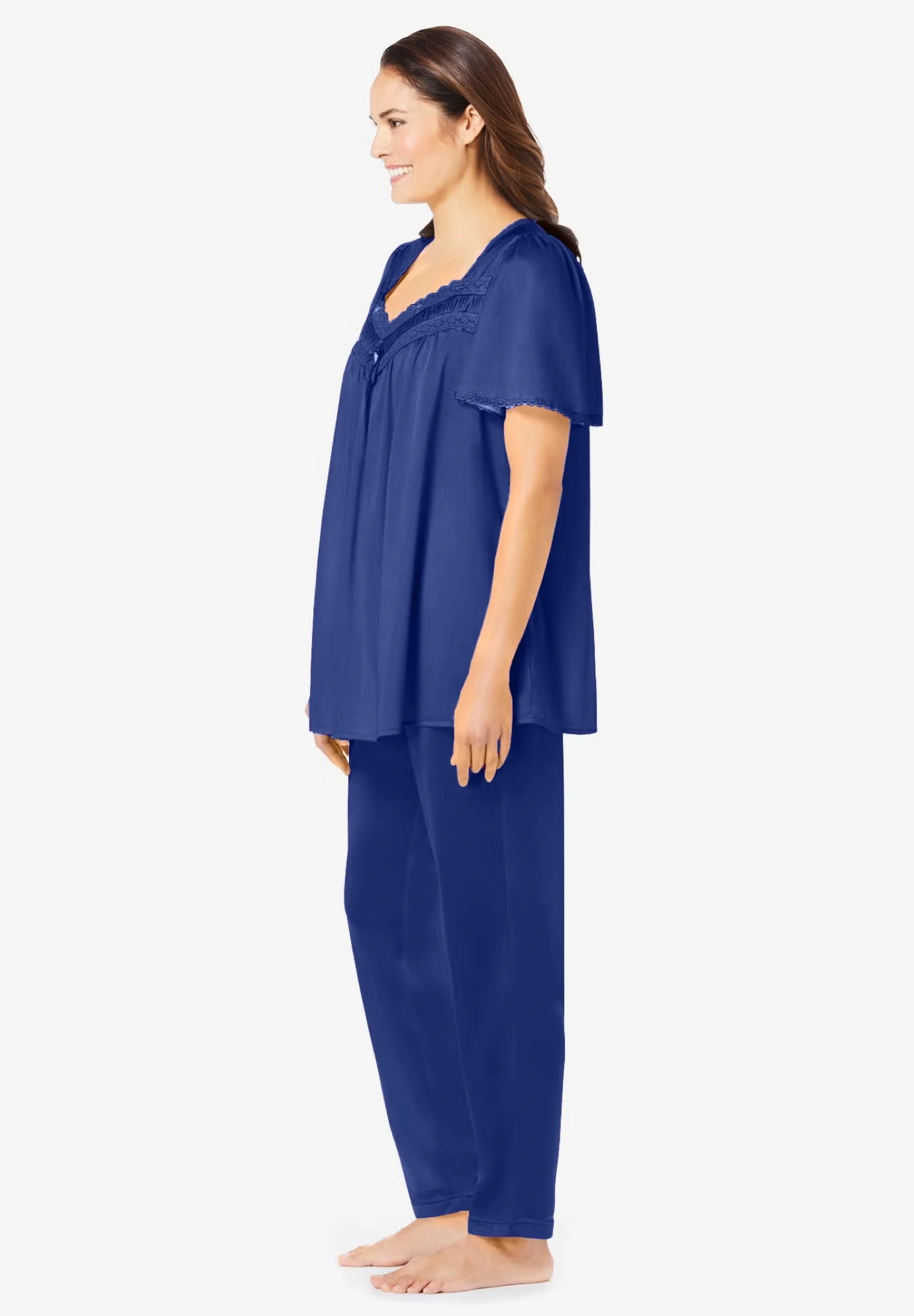 Silky 2-Piece PJ Set 3 Silky 2-Piece PJ Set