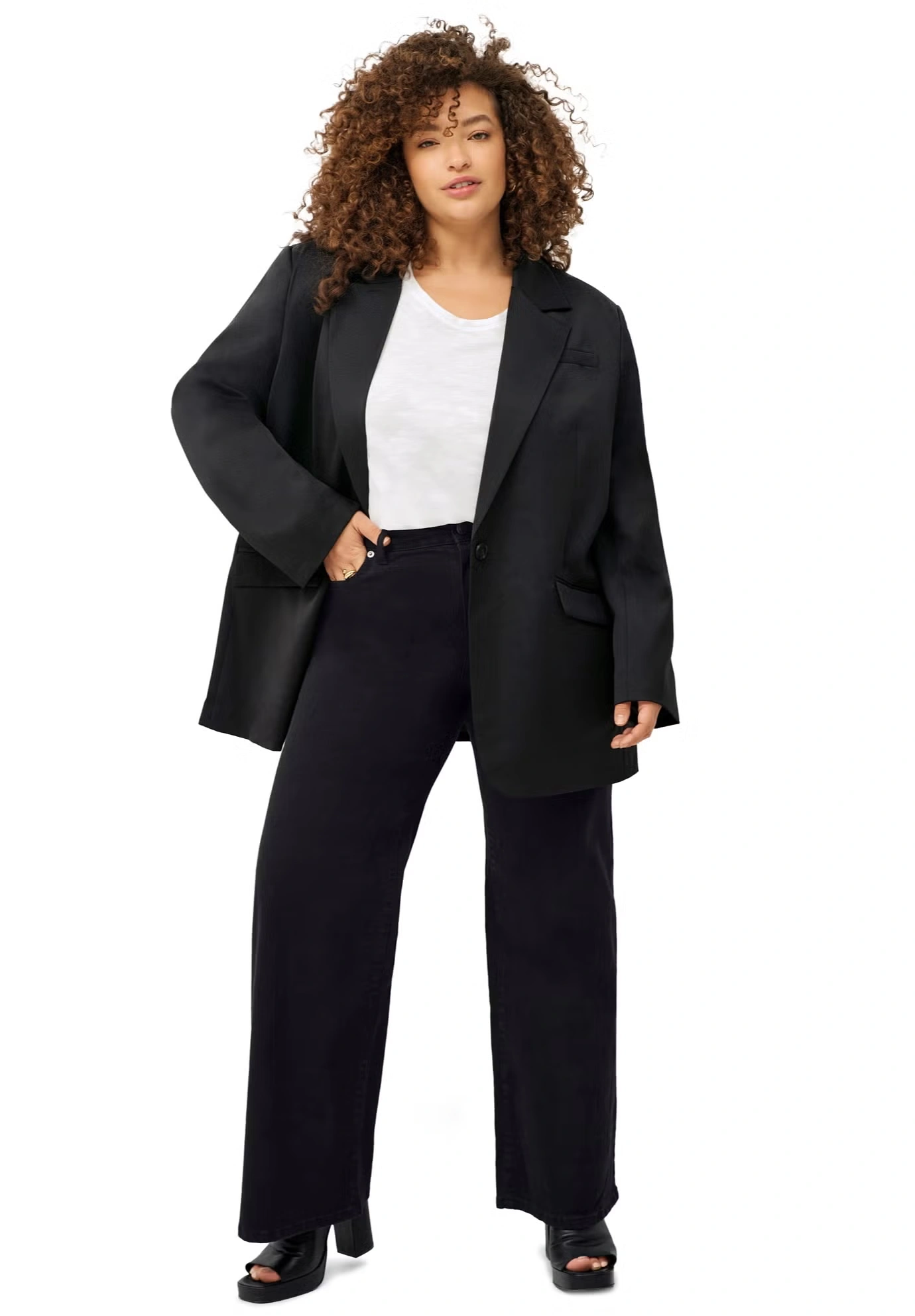 5-Pocket Wide Leg Jeans 4 5-Pocket Wide Leg Jeans