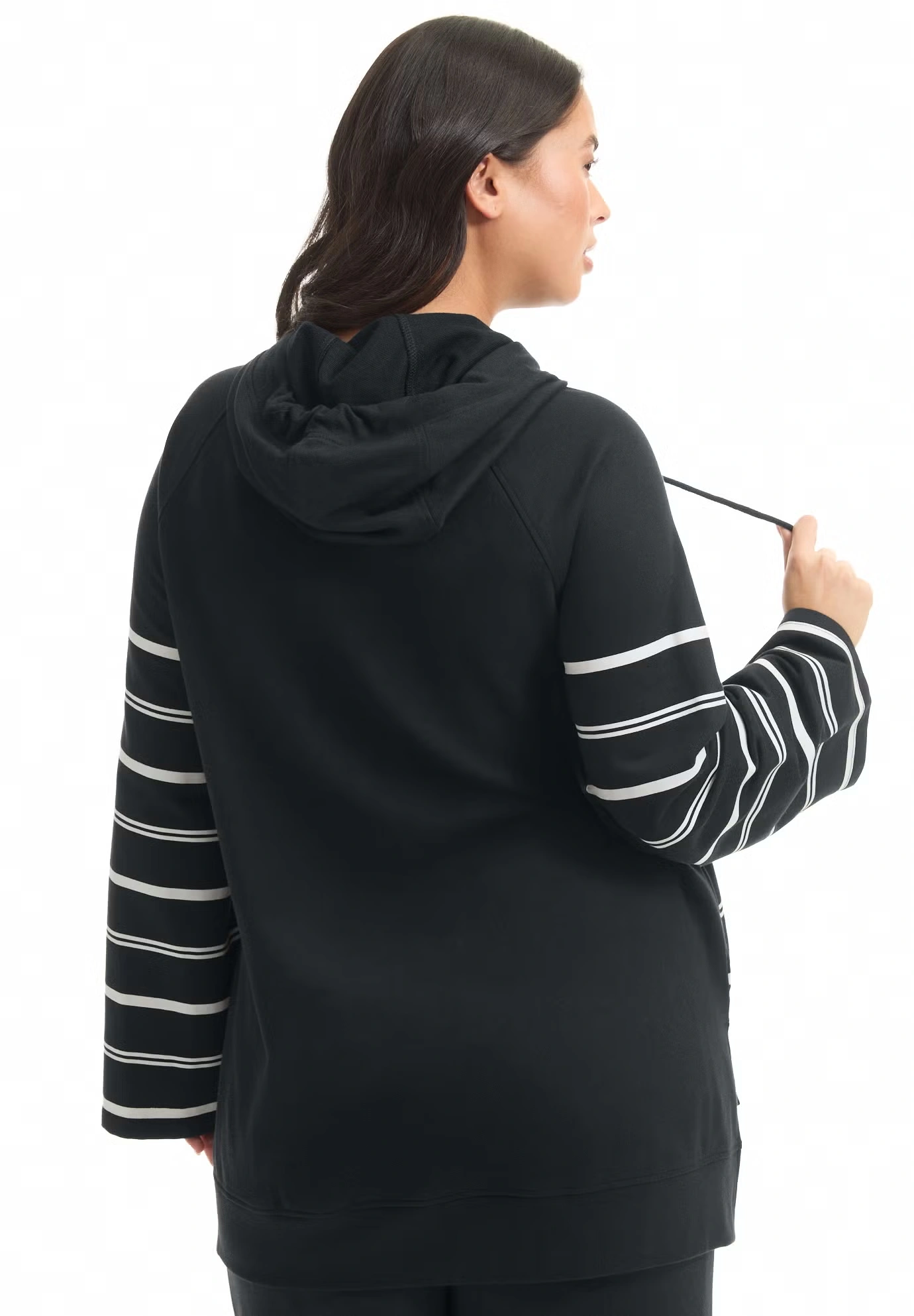 Bell-Sleeve French Terry Sweatshirt