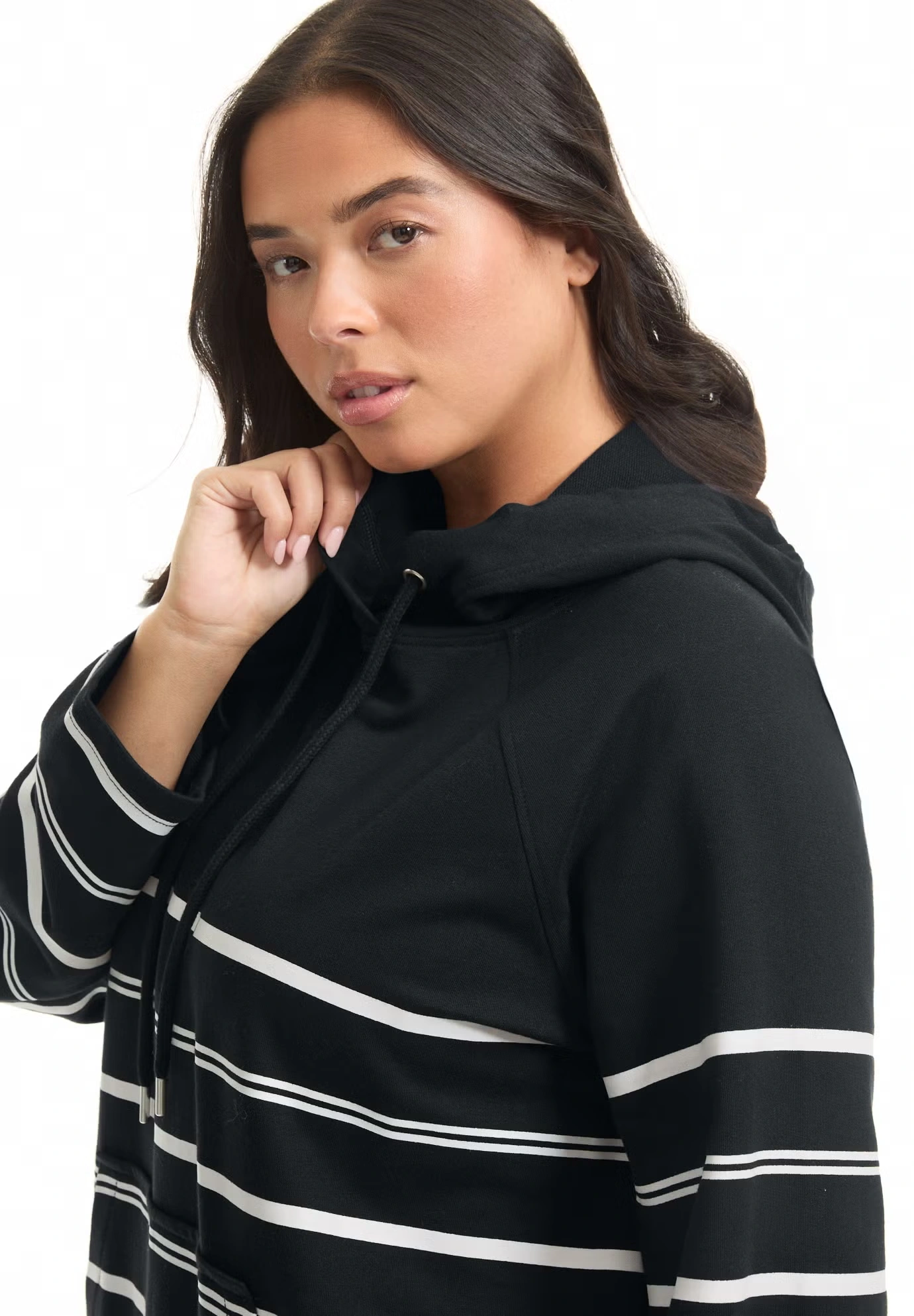 Bell-Sleeve French Terry Sweatshirt 3 Bell-Sleeve French Terry Sweatshirt