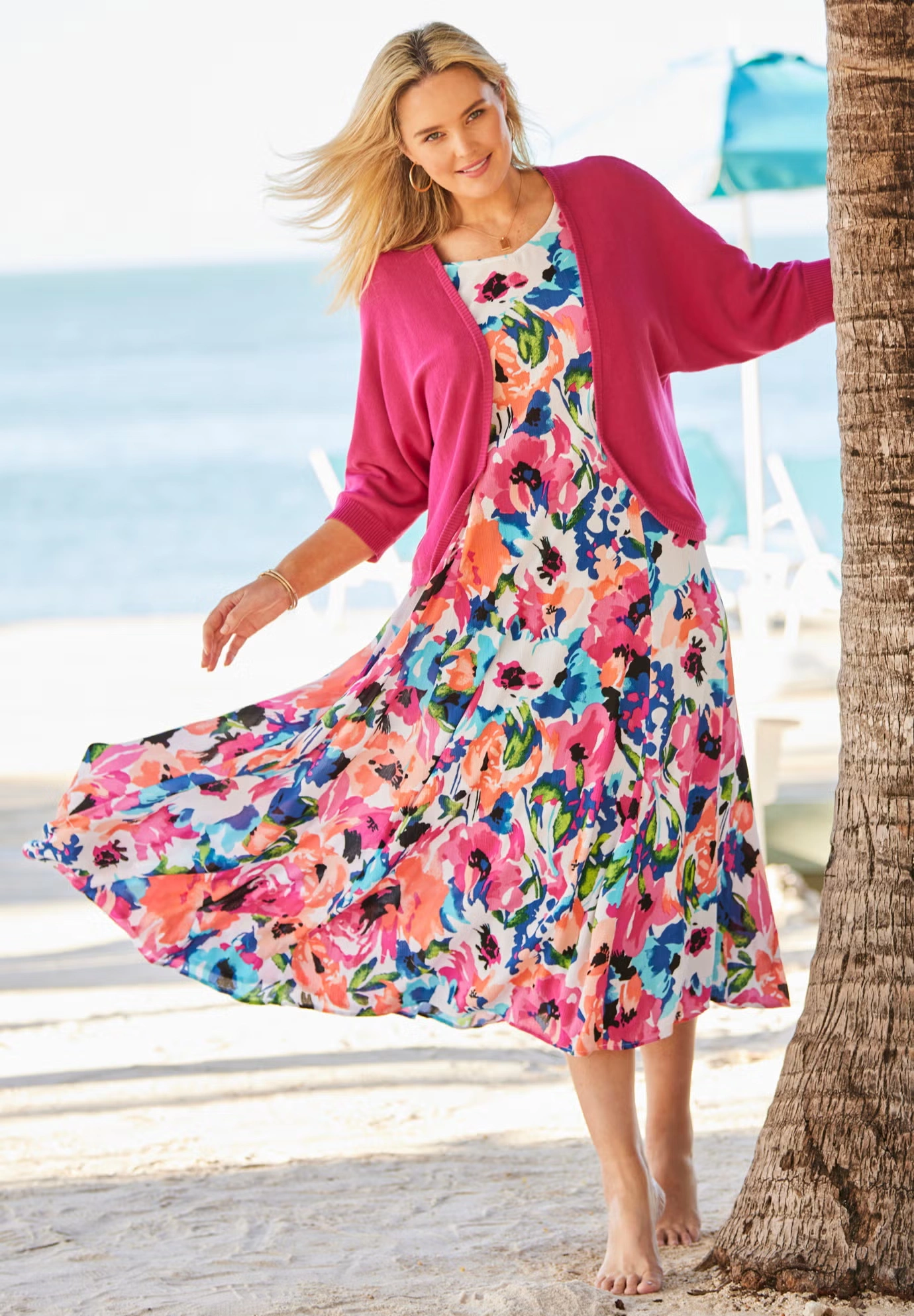 Short-Sleeve Crinkle Dress 5 Short-Sleeve Crinkle Dress