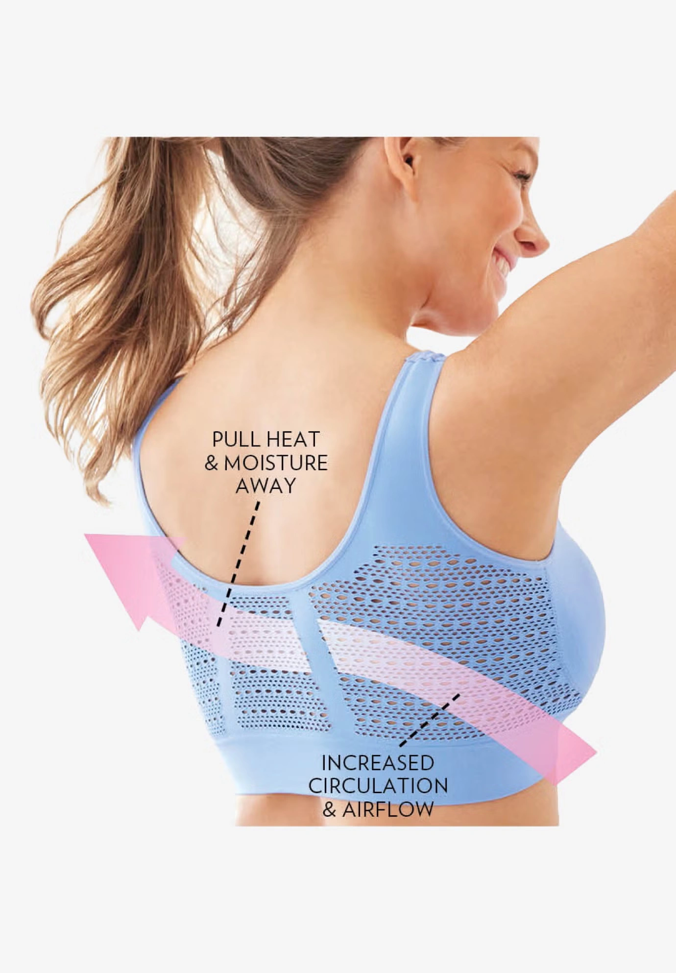 Wireless Cooling Seamless Bra