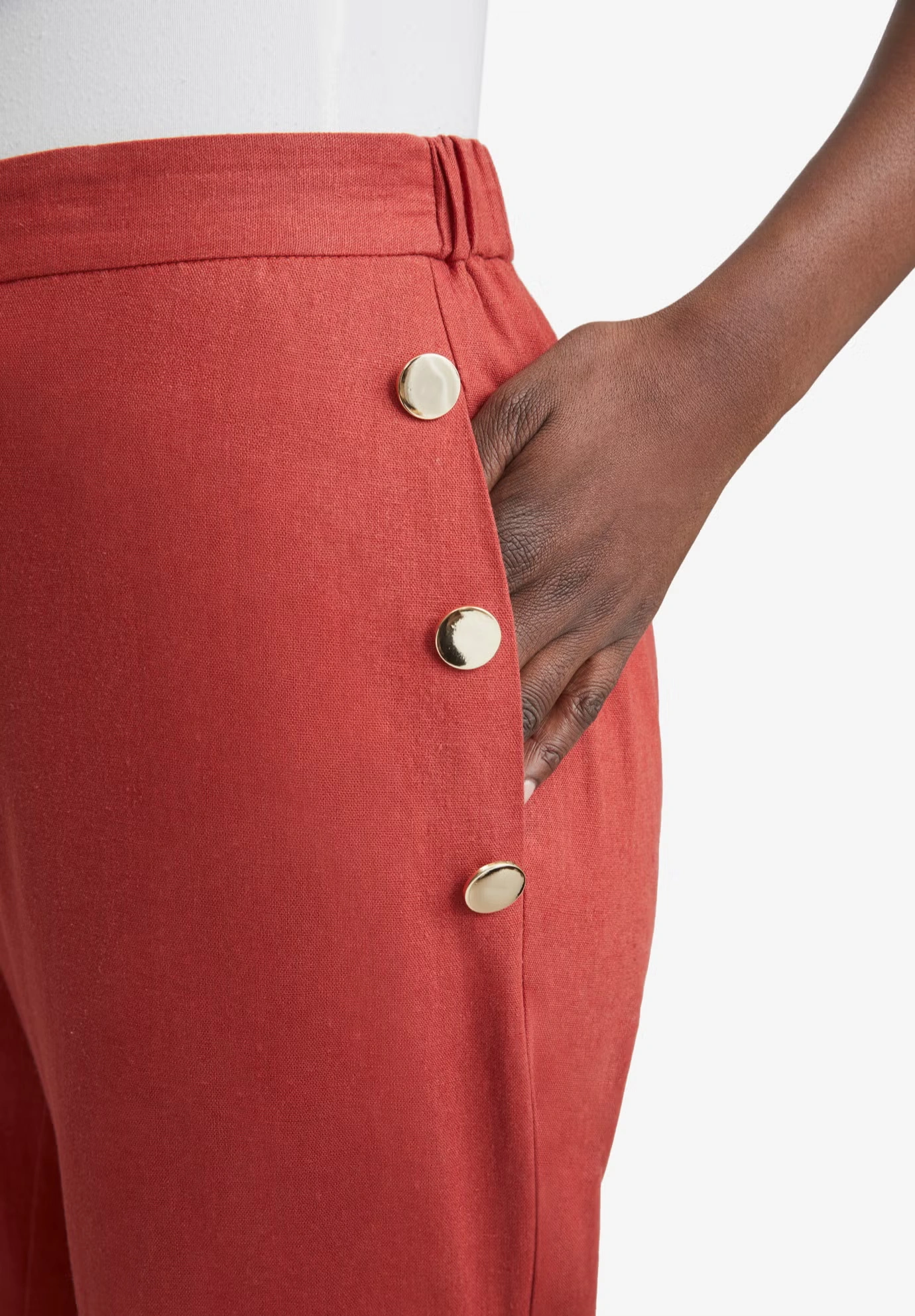 Linen Wide Leg Sailor Pant 5 Linen Wide Leg Sailor Pant