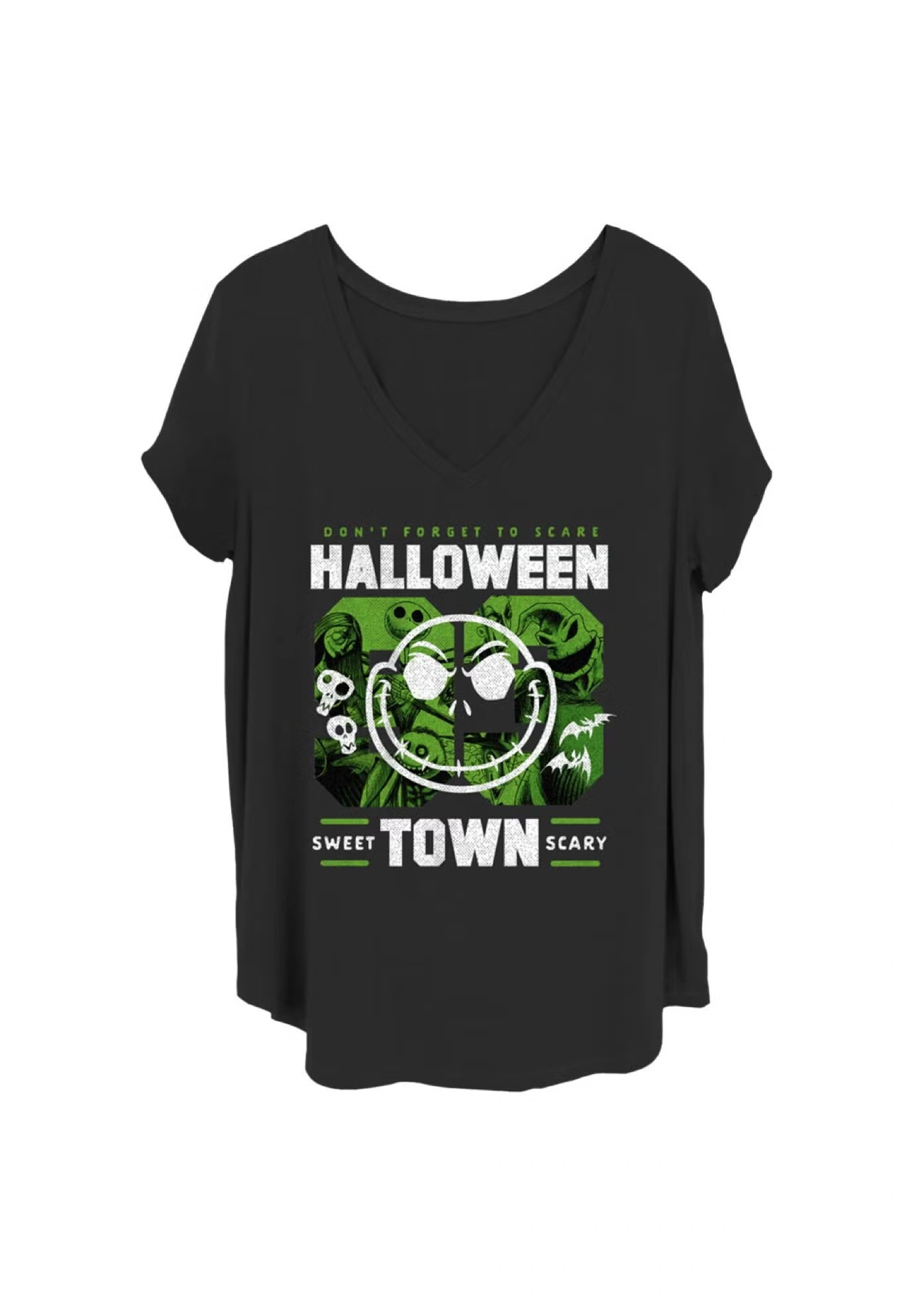 Halloweentown College V-Neck T-Shirt