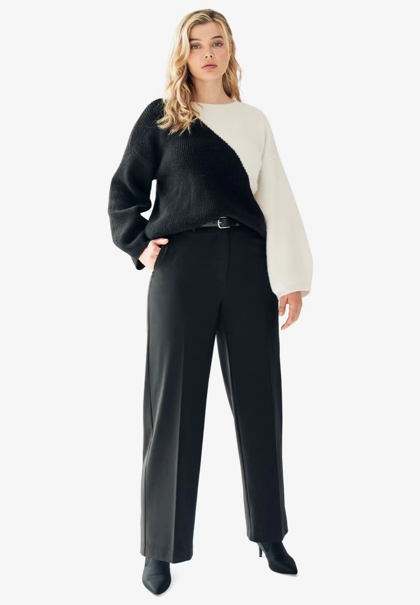 Colorblock Pullover Sweater 3 Colorblock Pullover Sweater