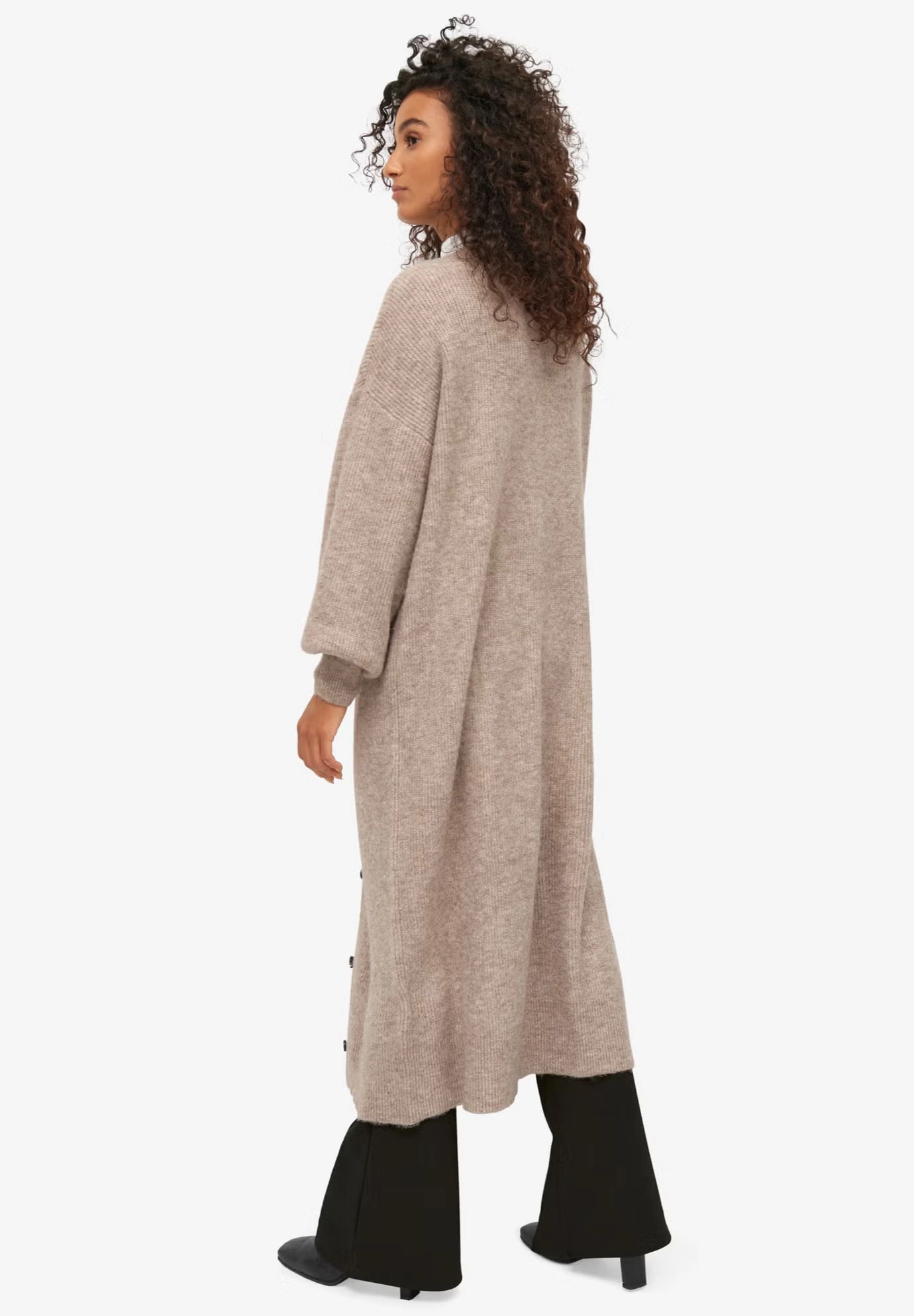 Button Front Duster Cardigan