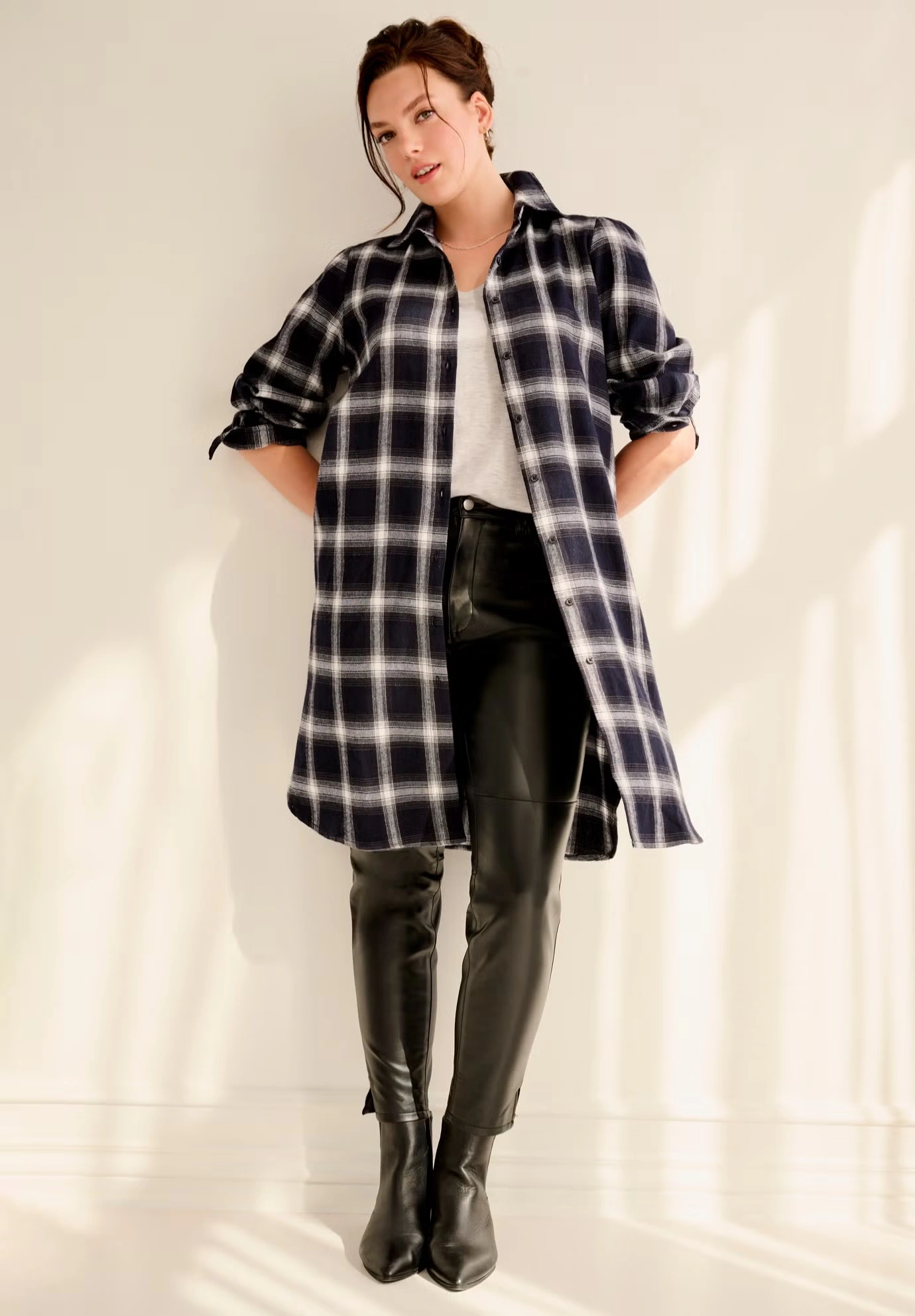 5-Pocket Faux Leather Pants 5 5-Pocket Faux Leather Pants