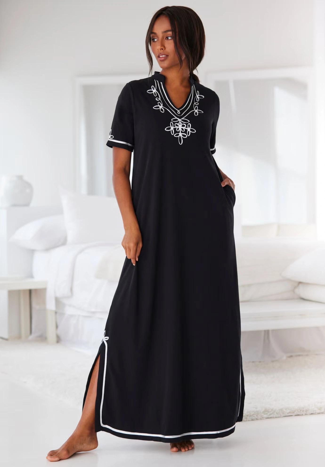 Embellished Knit Lounger 6 Embellished Knit Lounger