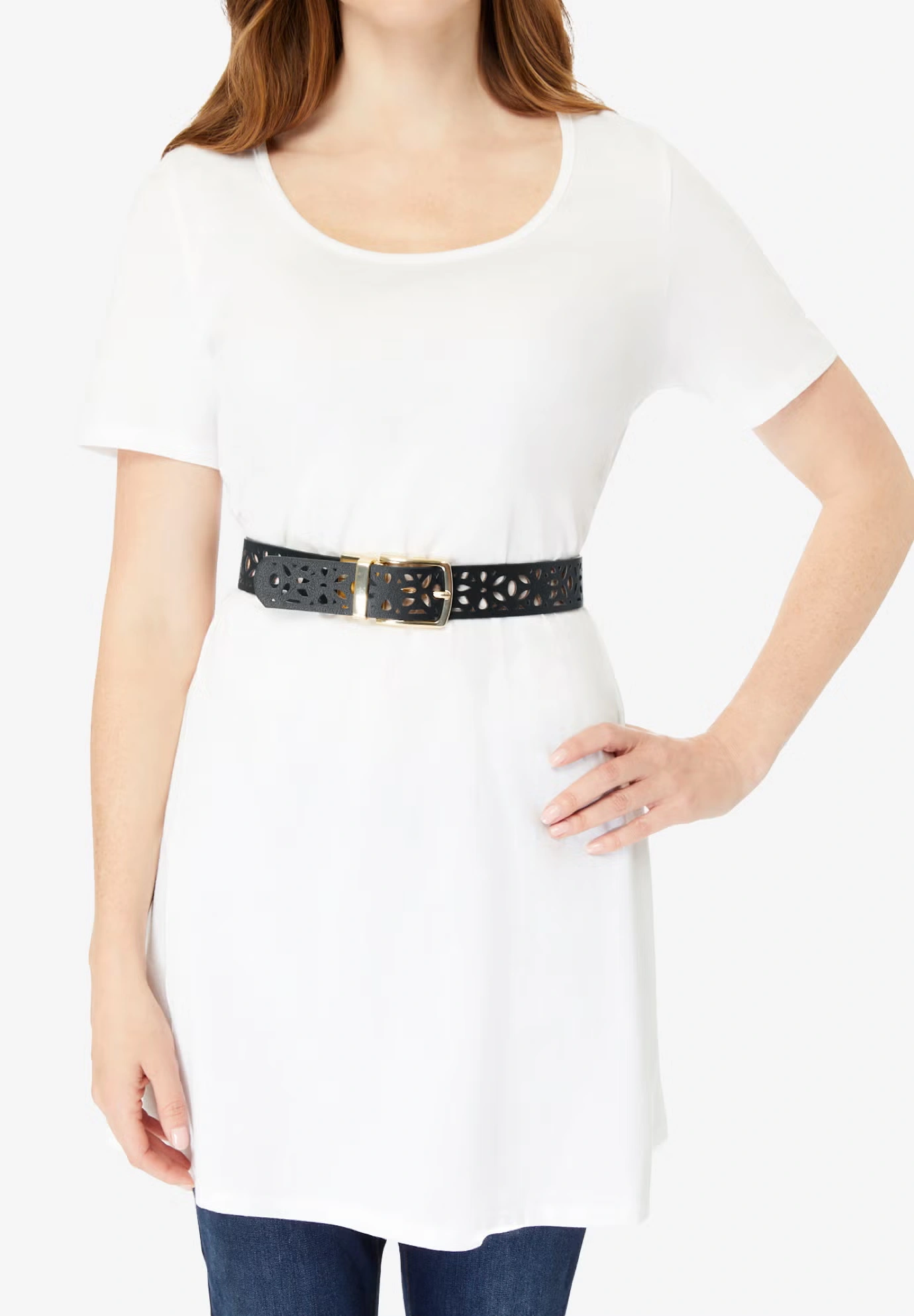 Reversible Laser Cut Belt