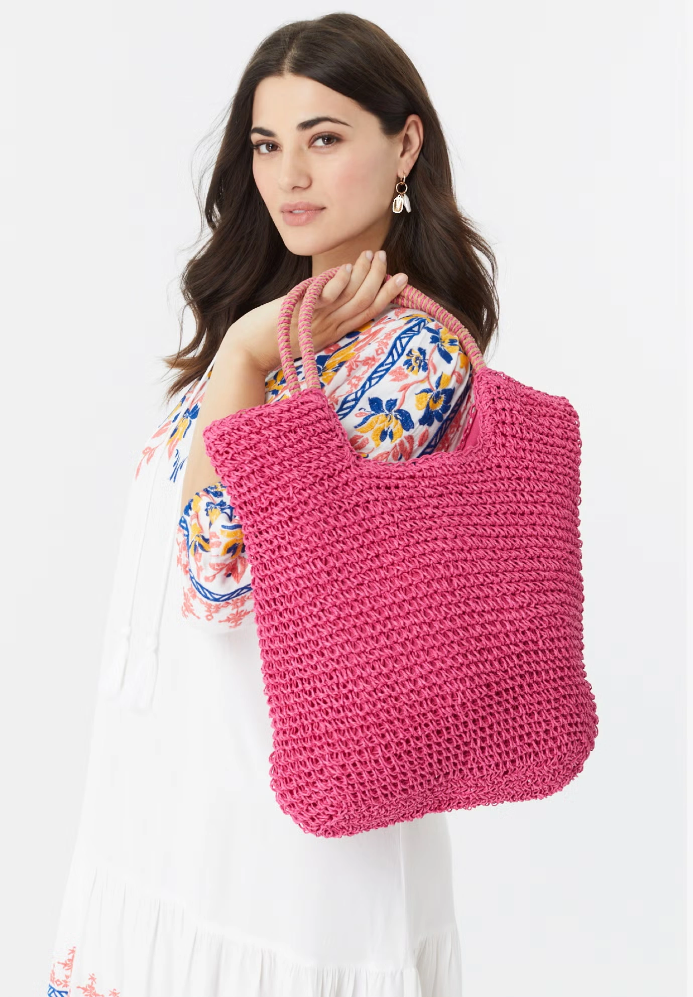 Straw Tote Bag