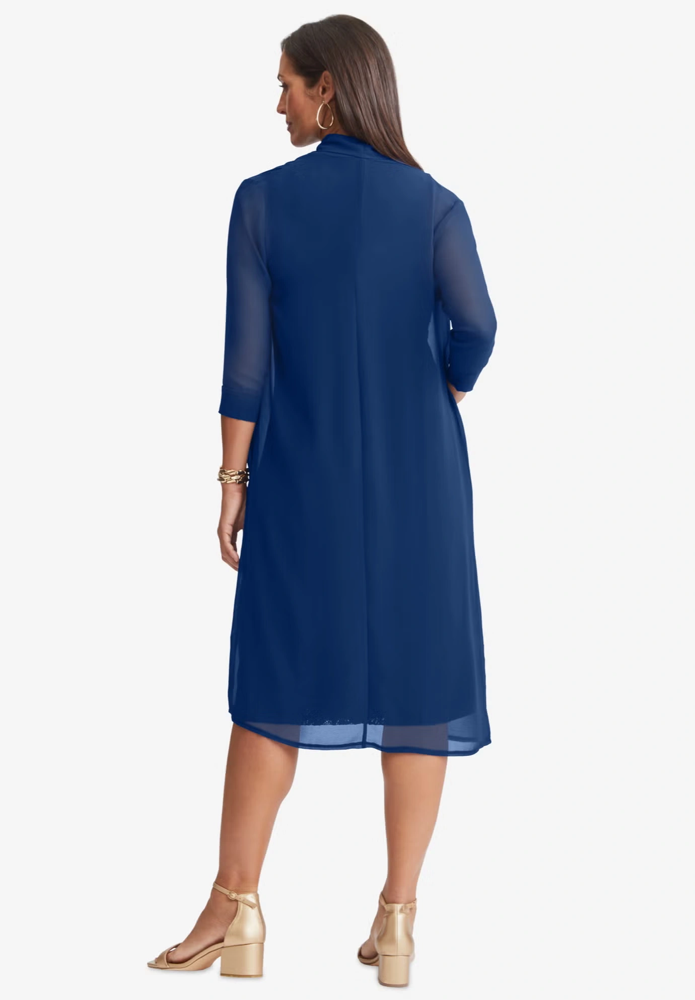 2-Piece Lace Jacket Dress