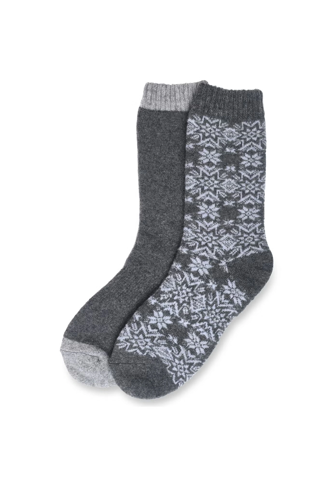 2 Pair Pack 25% Wool Blend Socks