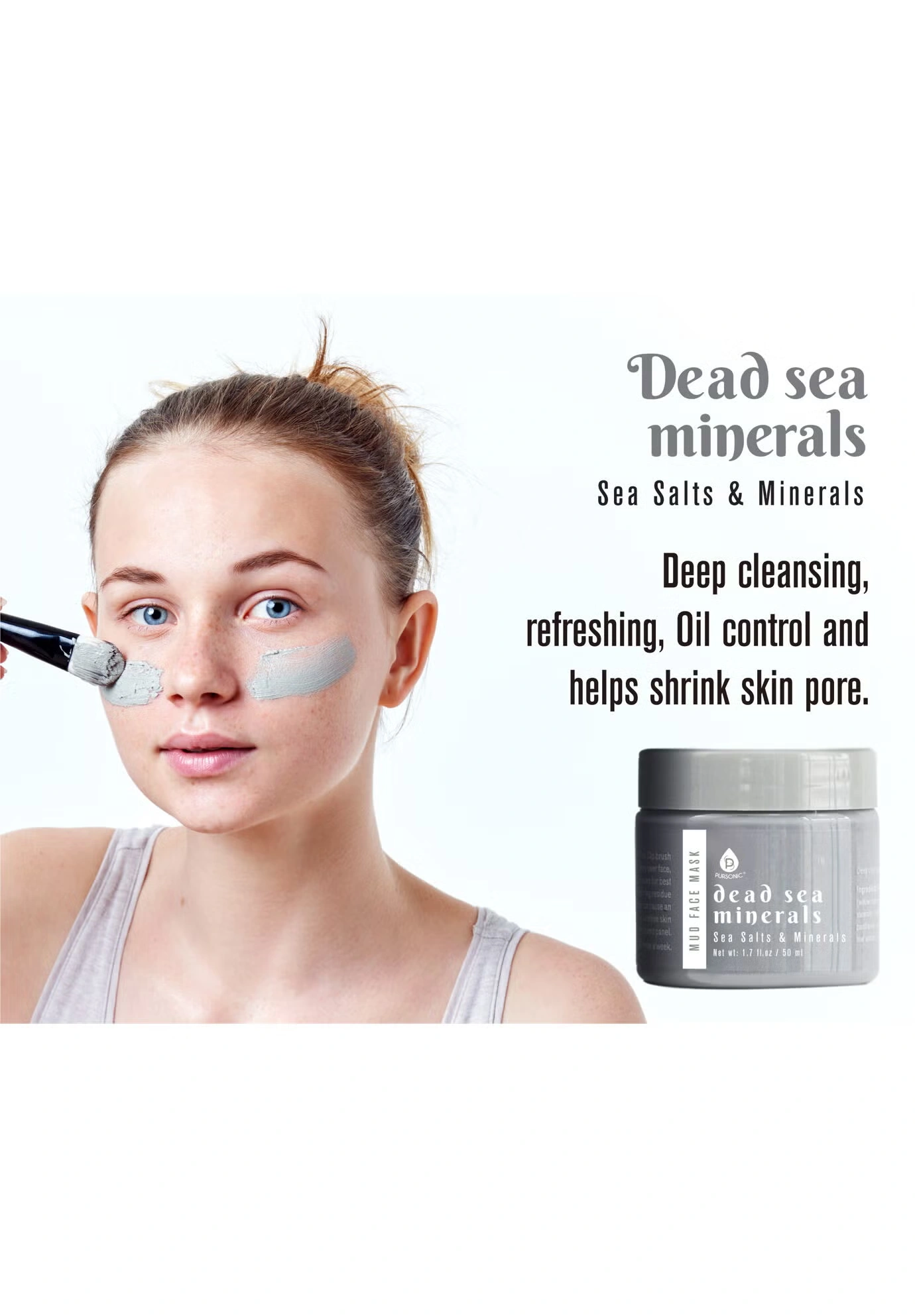 15 Minute Facial Therapy Mud Face Mask And Applicator 10 15 Minute Facial Therapy Mud Face Mask And Applicator