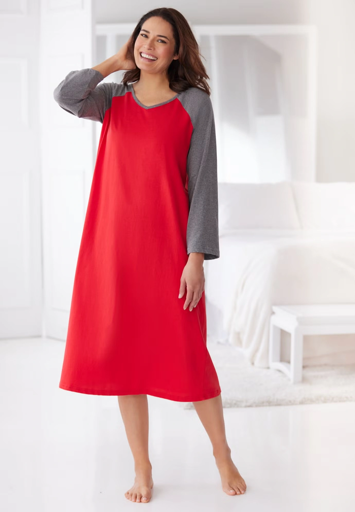 Avenue Body Baseball Sleepshirt