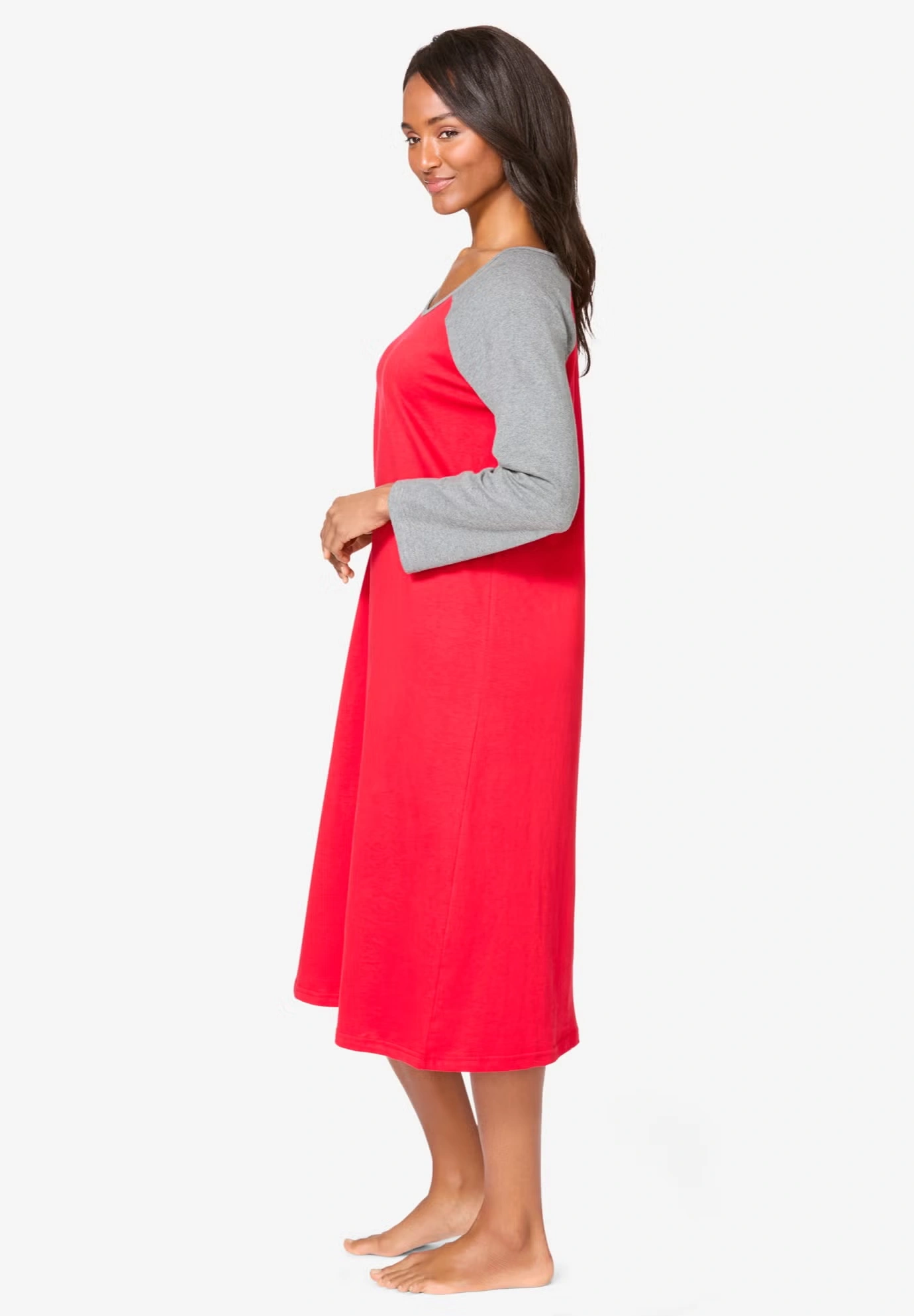 Avenue Body Baseball Sleepshirt 3 Avenue Body Baseball Sleepshirt