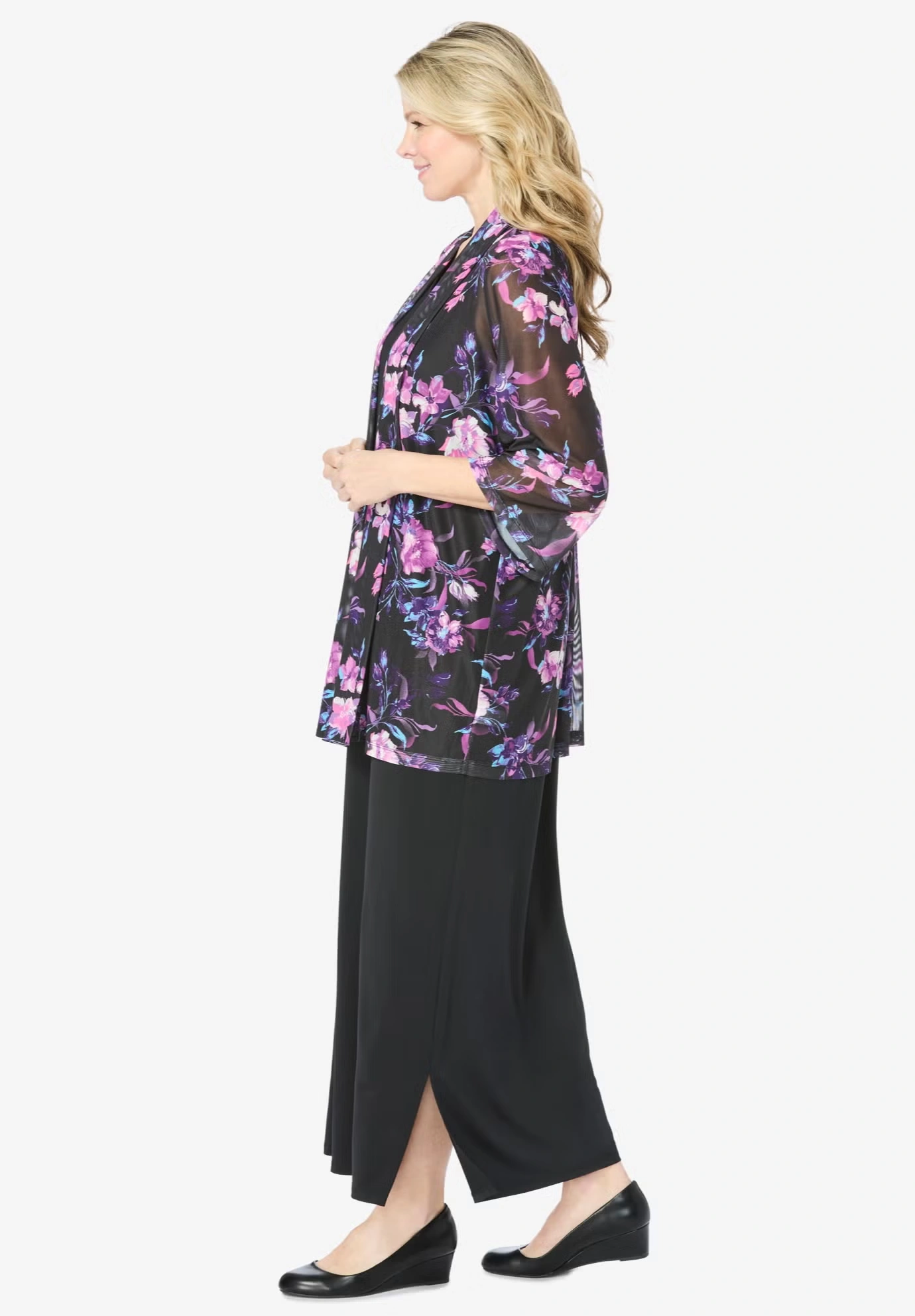 4-Piece Jacket/Tank/Dress/Pant Set