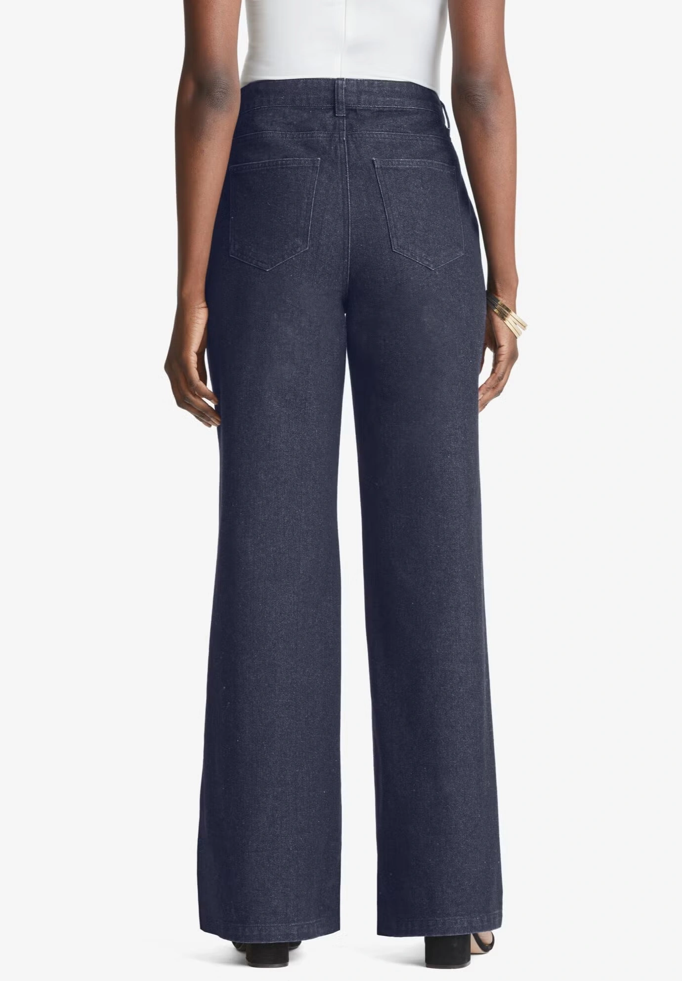 Classic Denim Wide Leg Jean
