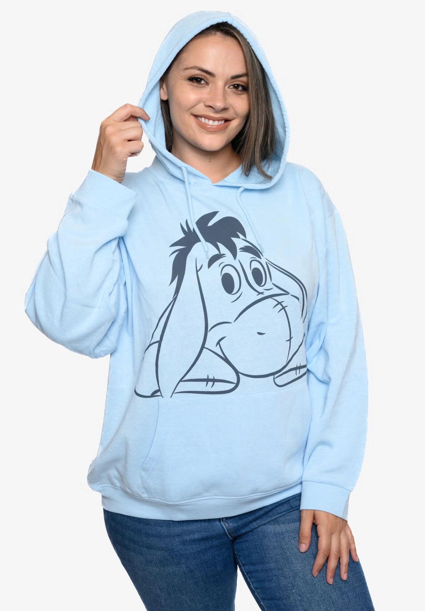 Disney Eeyore Hoodie Sweatshirt Fleece Pullover 3 Disney Eeyore Hoodie Sweatshirt Fleece Pullover