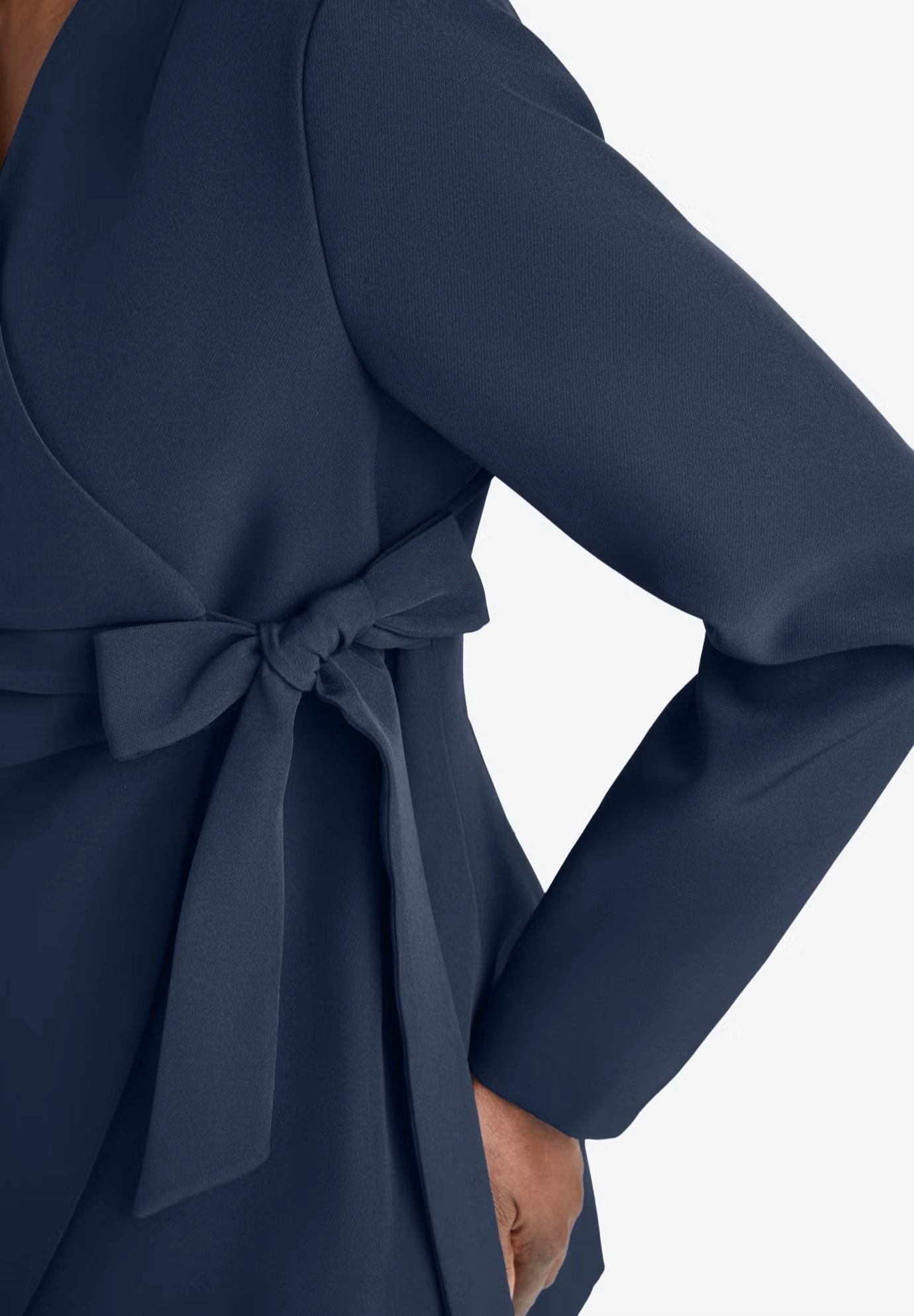 2-Piece Wrap Jacket Skirt Suit 4 2-Piece Wrap Jacket Skirt Suit