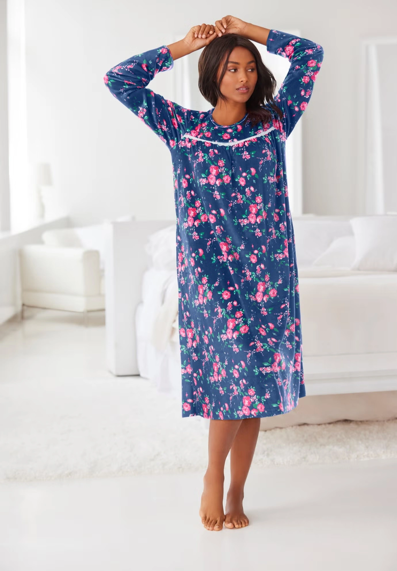 Only Necessities® Velour Gown 4 Only Necessities® Velour Gown