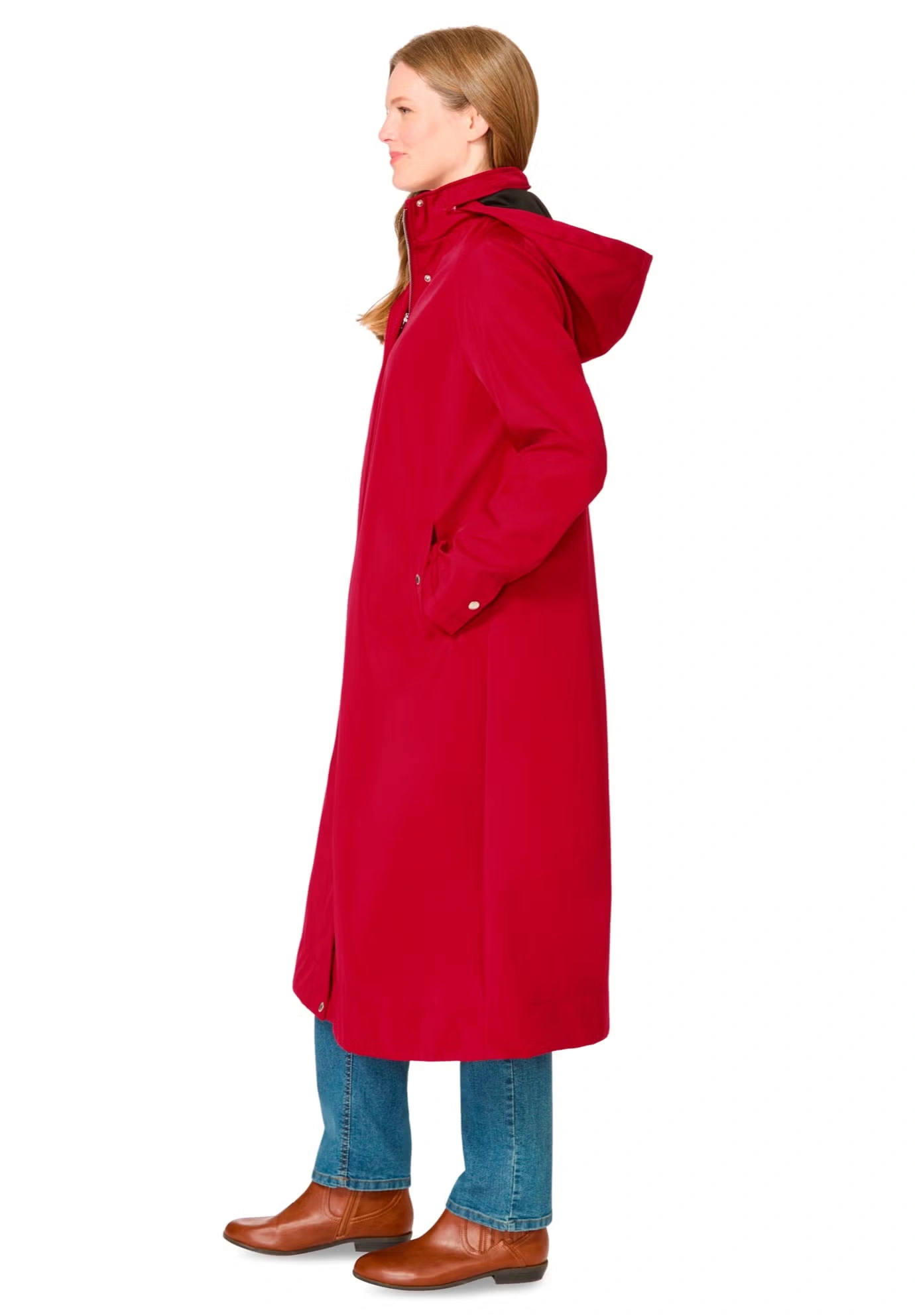 Long A-line Raincoat 3 Long A-line Raincoat