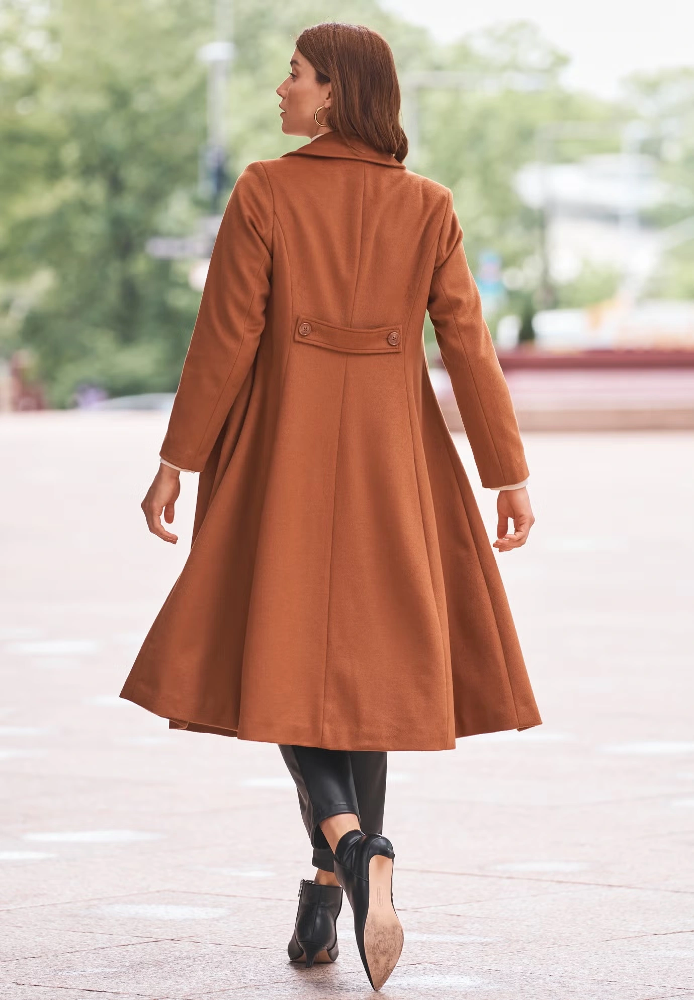 Trapeze Wool-Blend Coat 3 Trapeze Wool-Blend Coat