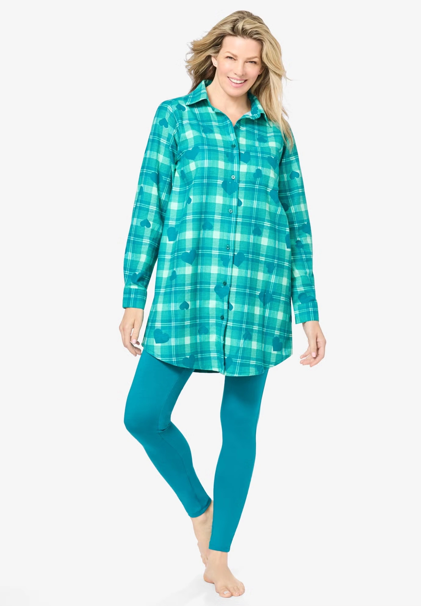 Plaid PJ Set
