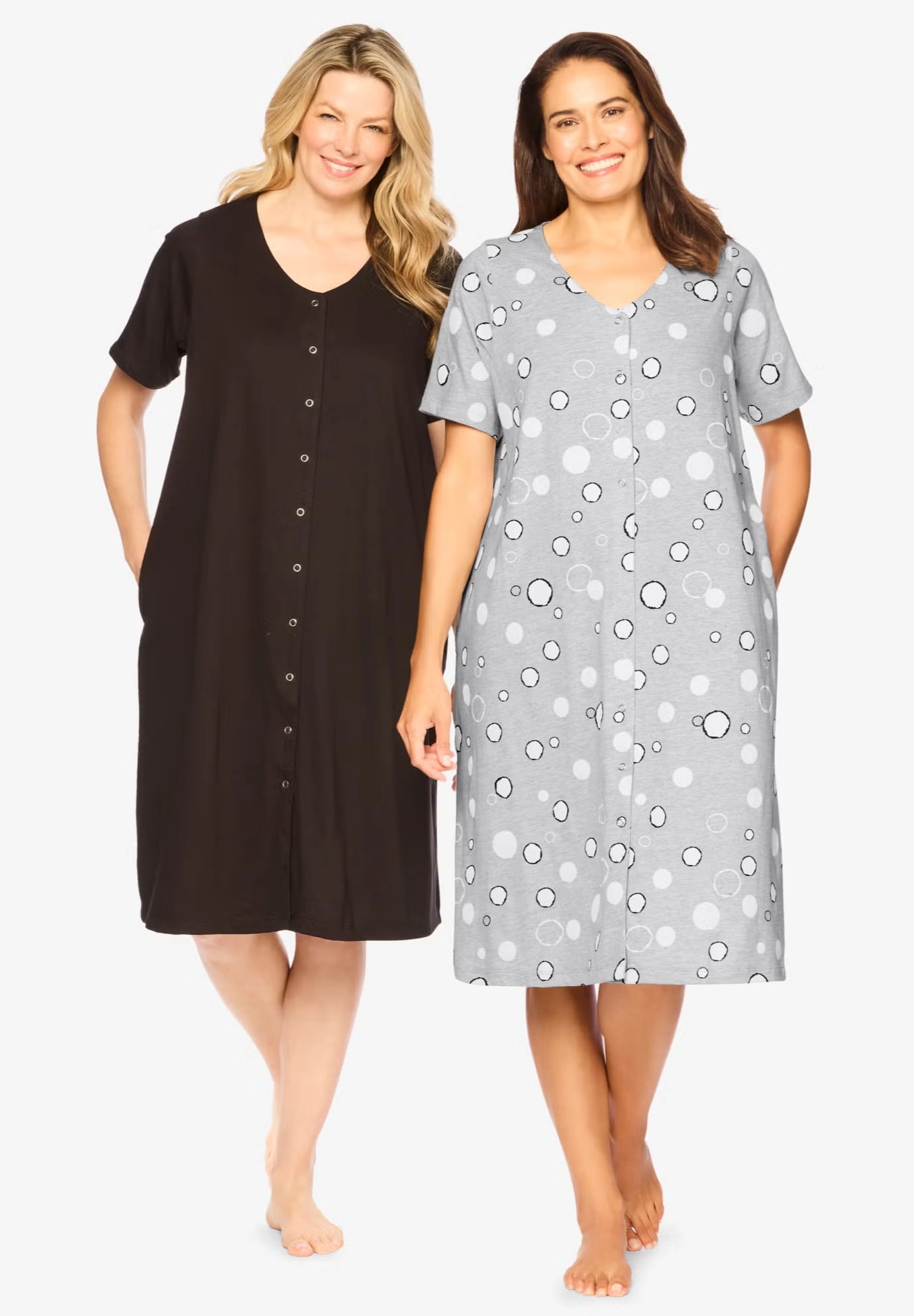 Dreams & Co® 2-Pack Sleepshirt