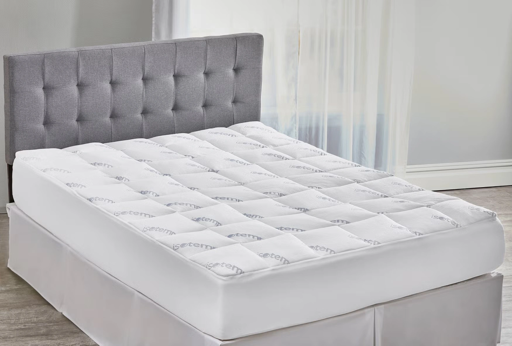 Jacquard Knit Cooling Mattress Pad