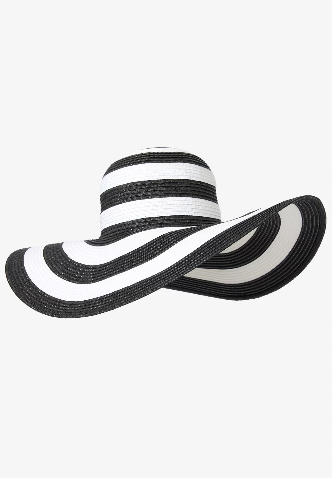 Striped Straw Hat