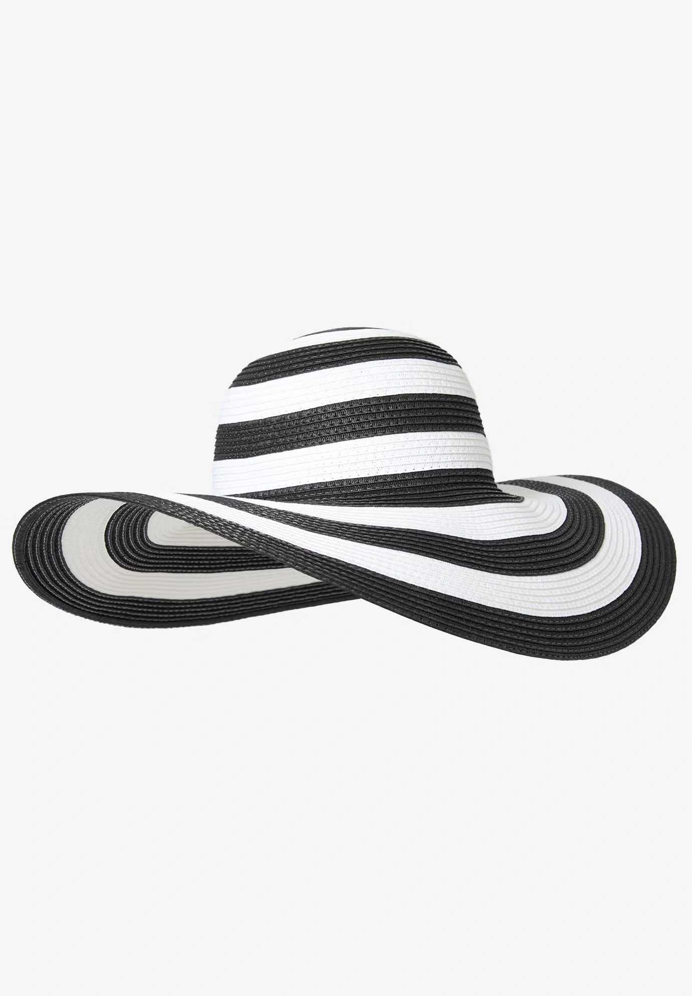 Striped Straw Hat