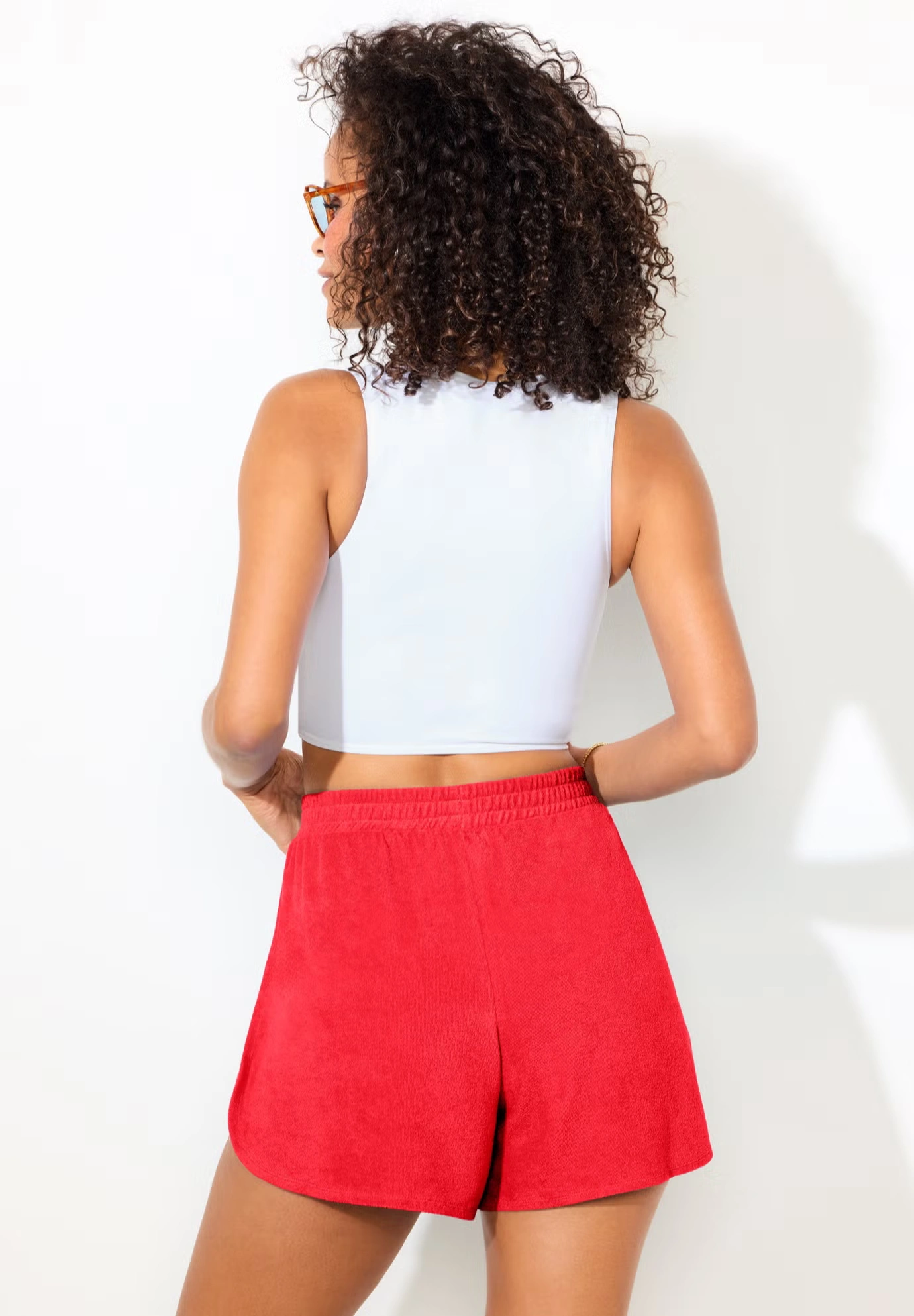 Baby French Terry Shorts Cover Up